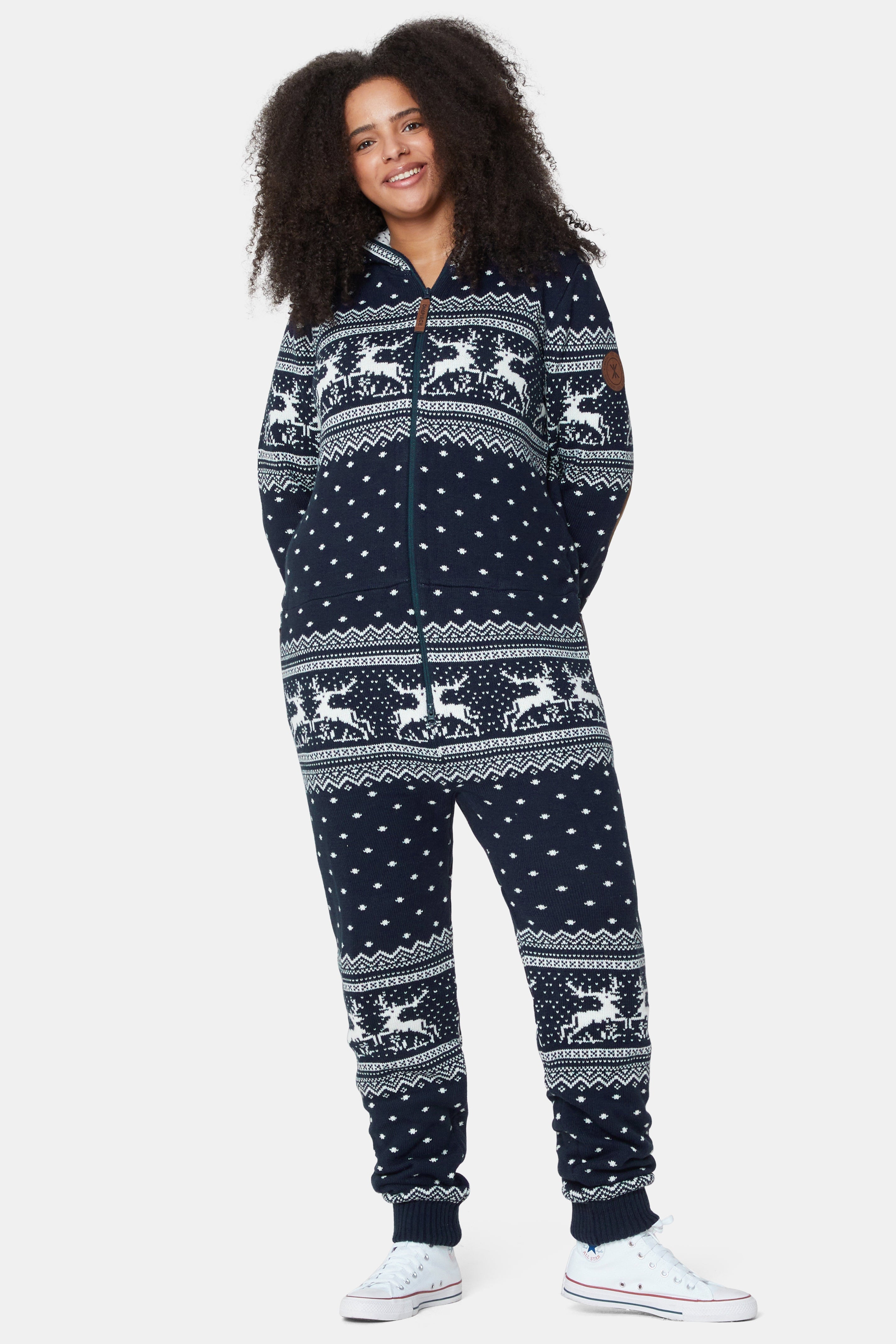 onepiece-holidays-are-coming-onesie-navy-weihnachten image 5