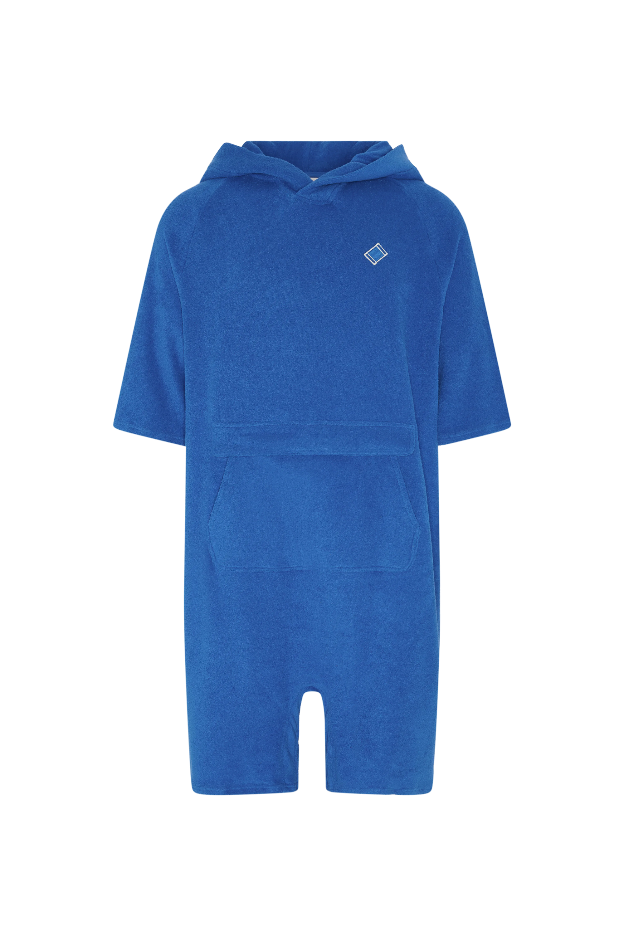 onepiece-towel-club-poncho-short-jumpsuit-cobolt image 1