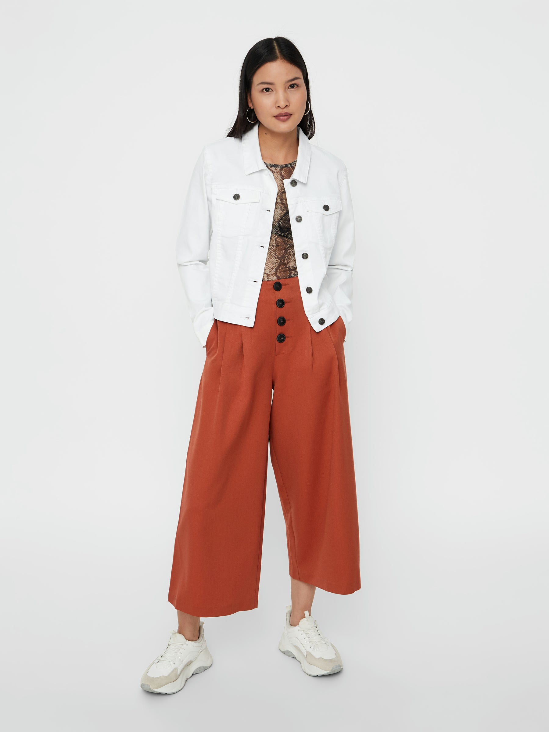 noisy-may-trousers-cropped-hose-high-waist-weit image 5