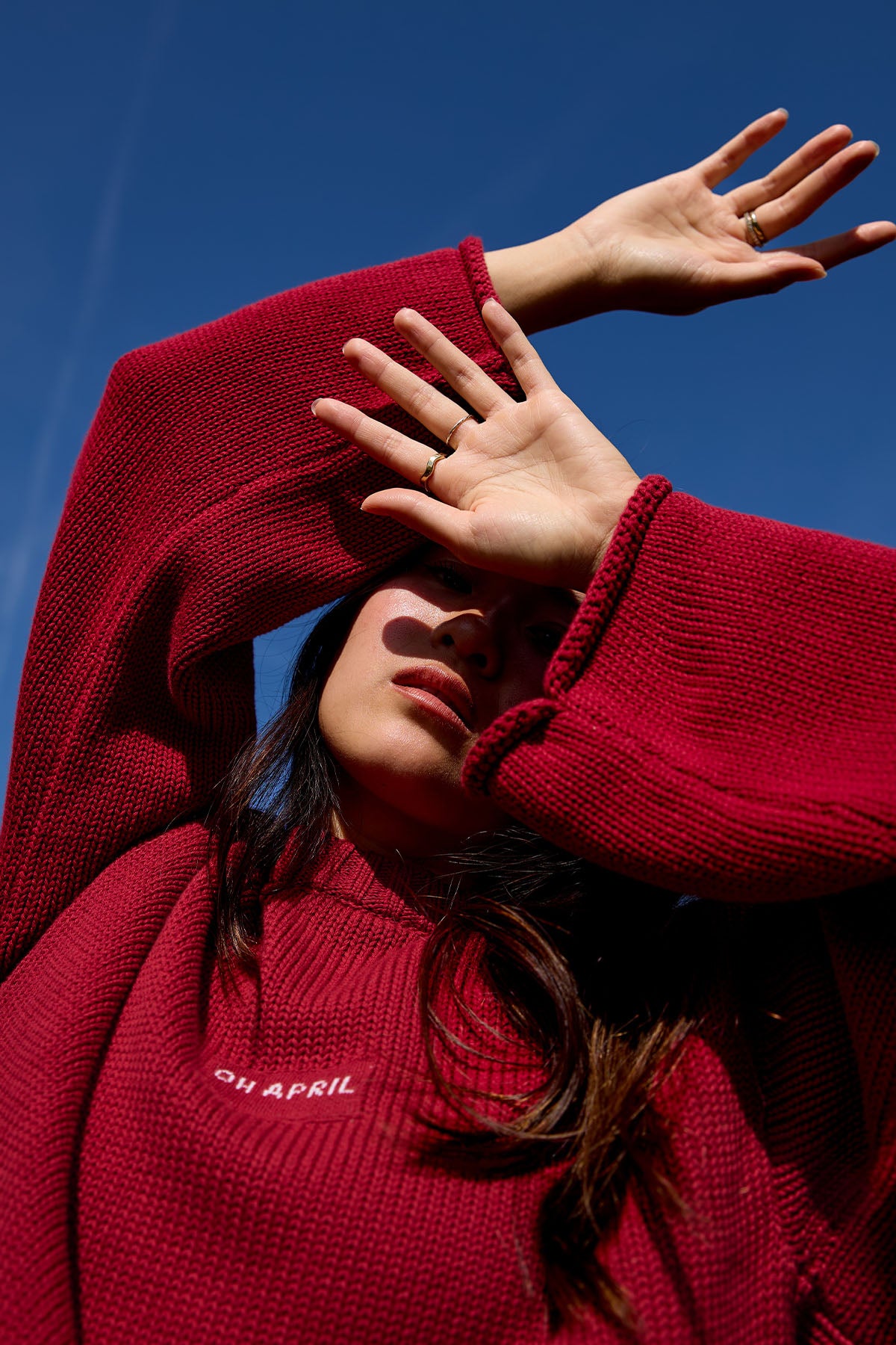 oh-april-strickpullover-cherry-red-oversized-baumwolle image 6
