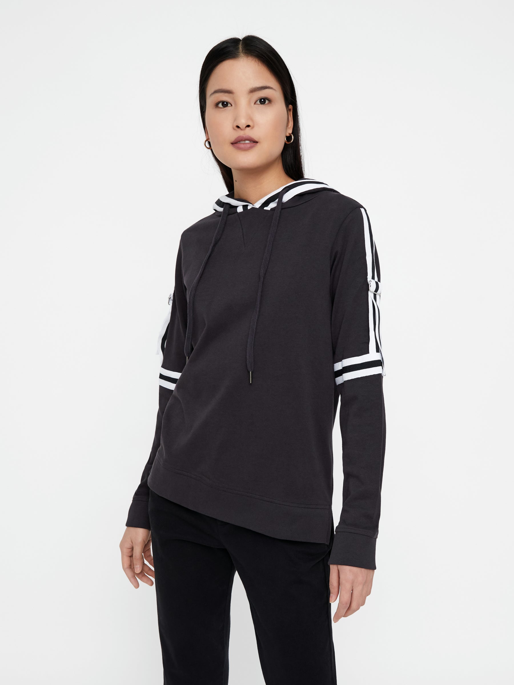 noisy-may-hoodie-damen-mit-kapuze-kordelzug-sweatshirt image 2