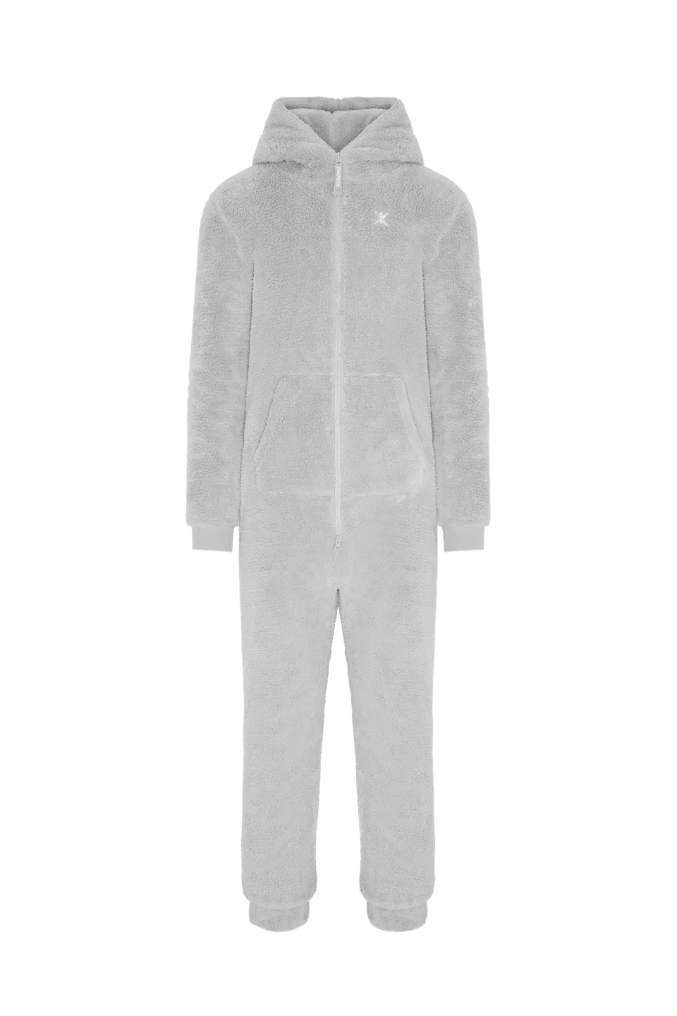 onepiece-the-puppy-jumpsuit-hellgrau-fleece image 1