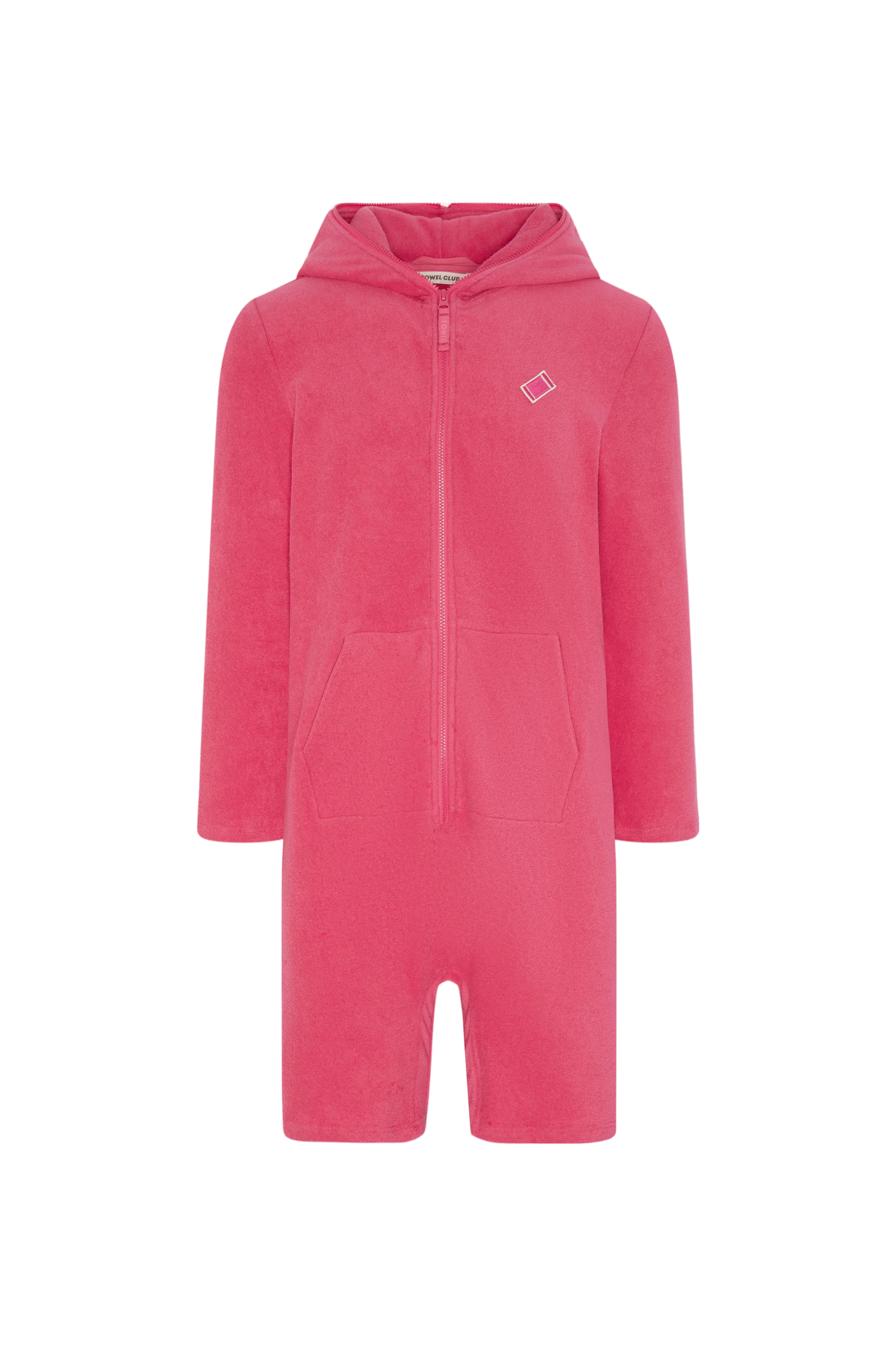 onepiece-towel-club-short-jumpsuit-dark-pink-damen image 1
