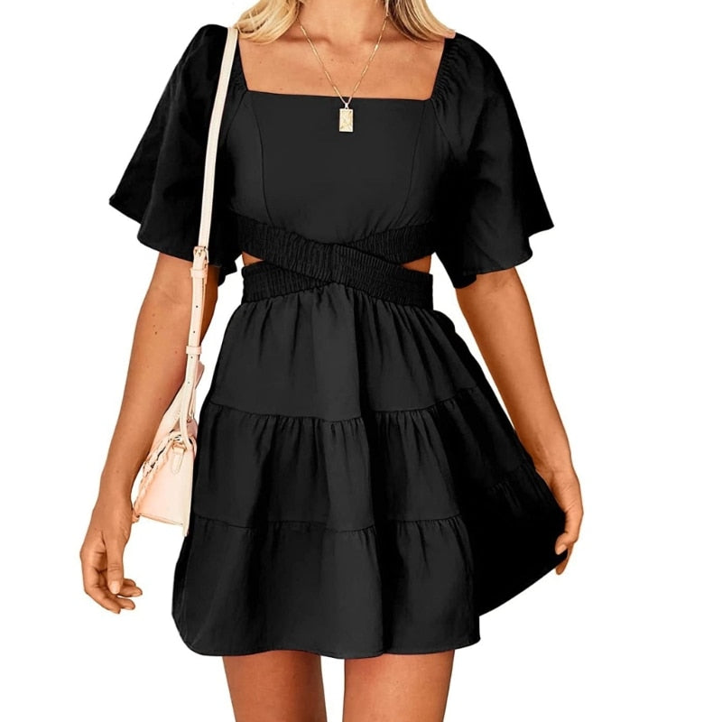 arys-barbie-shy-velvet-minikleid-dunkelrosa-s image 2