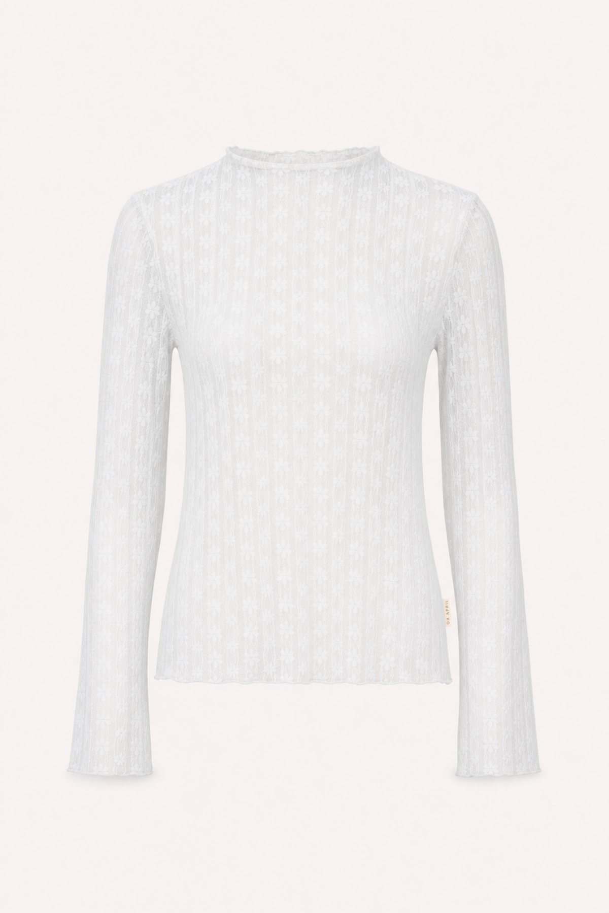 oh-april-zahara-spitzen-longsleeve-off-white-nylon image 2
