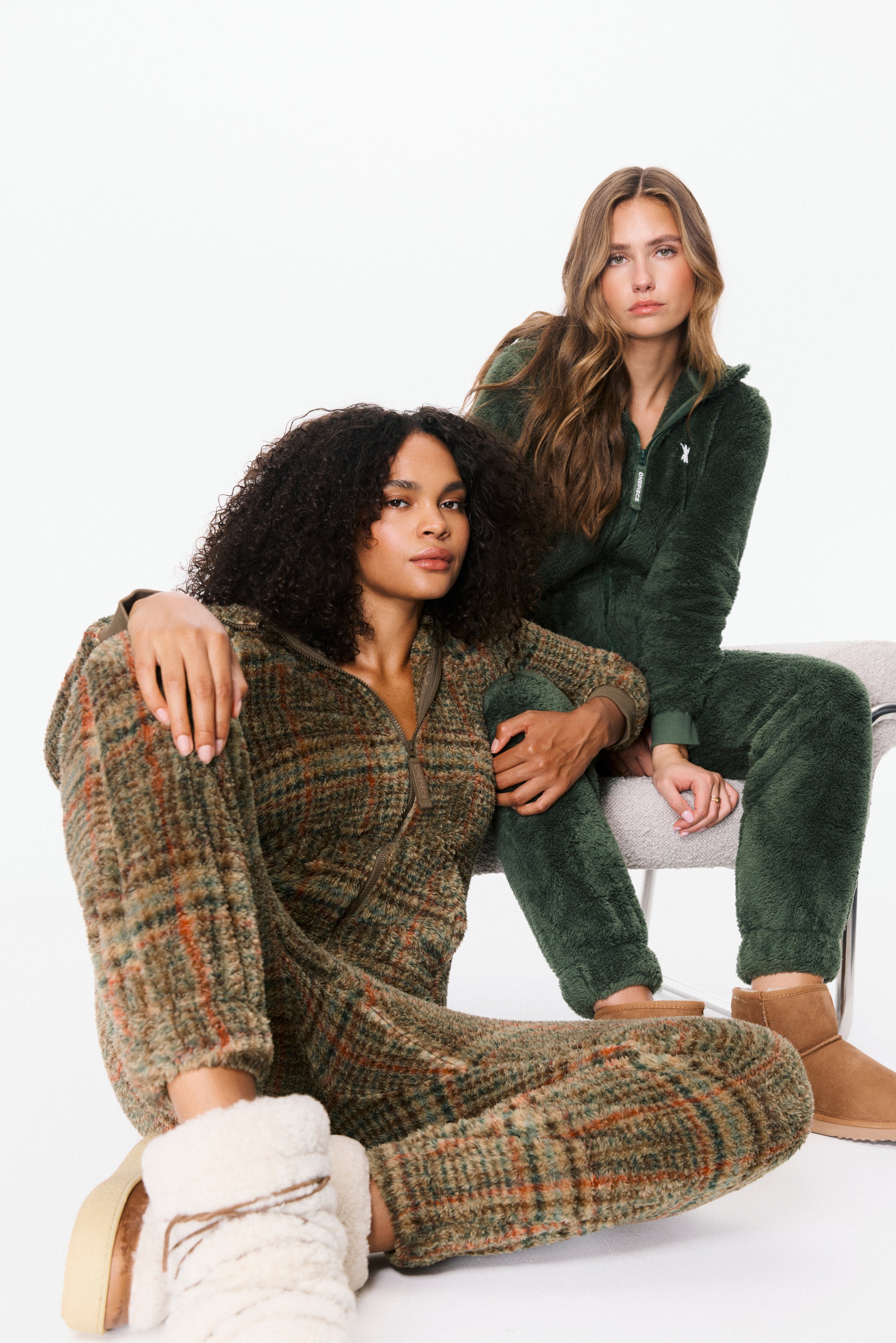 onepiece-puppy-jumpsuit-overall-braun-kariert-kuschelig image 6