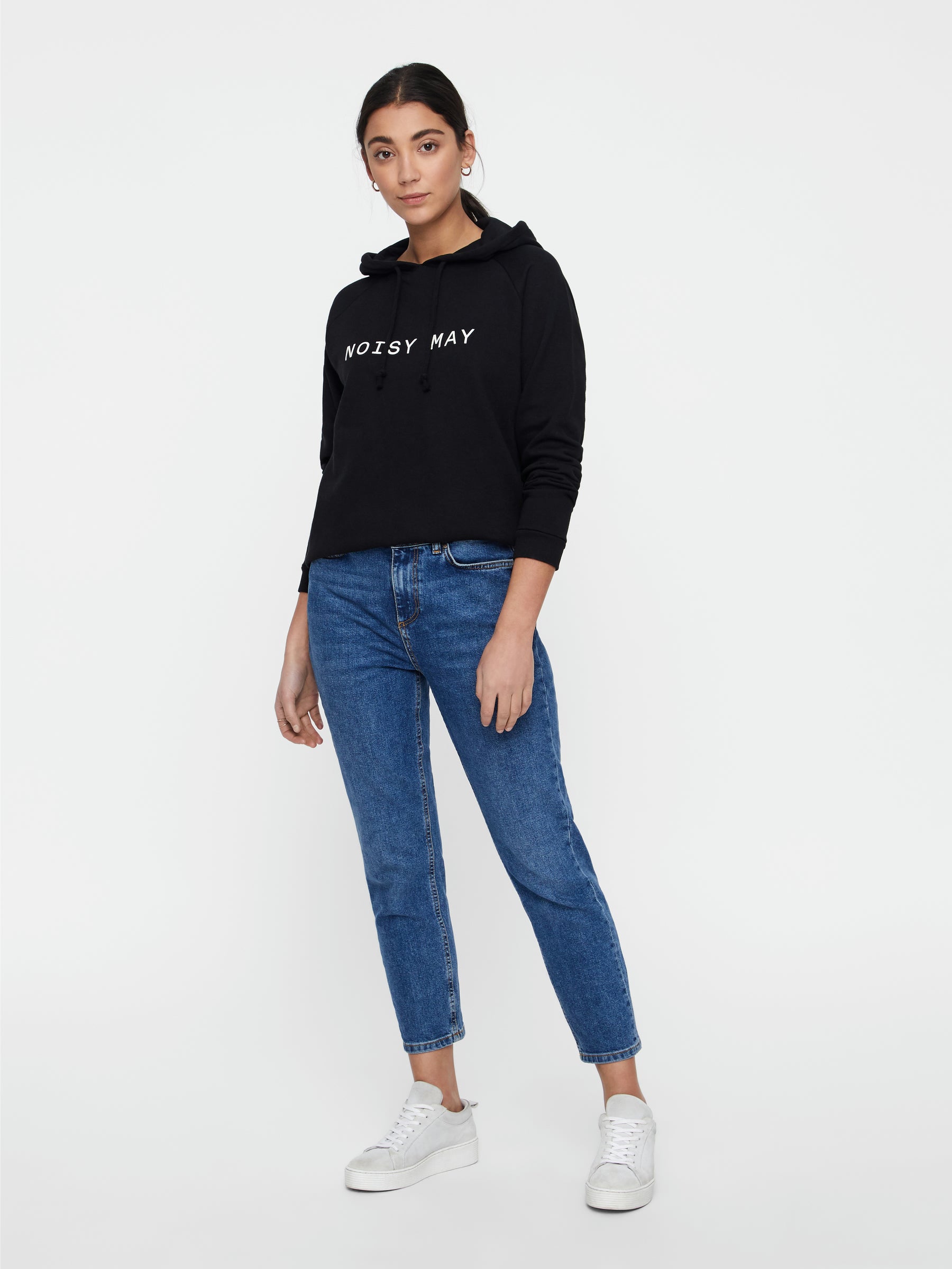 noisy-may-hoodie-loose-fit-kapuze-print-angeraut image 4