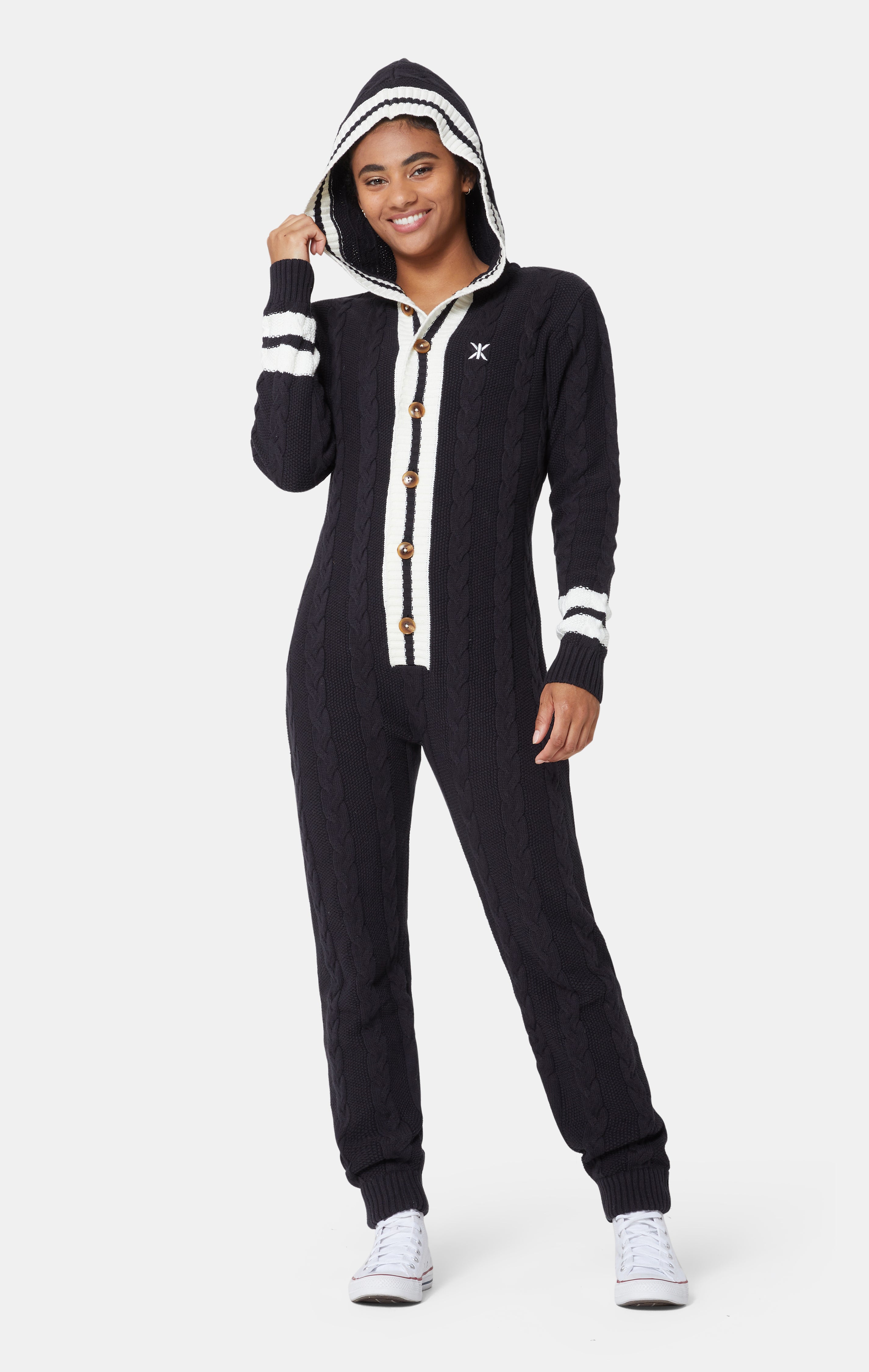 onepiece-varsity-jumpsuit-overall-navy-damen-strick image 3
