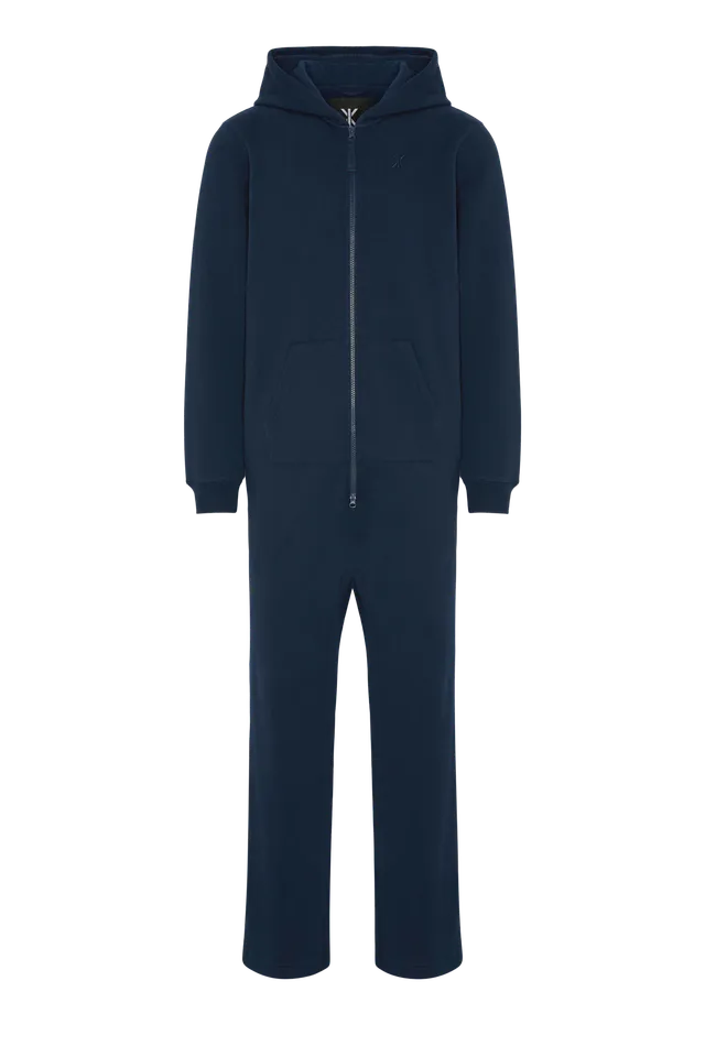 onepiece-straight-leg-jogger-jumpsuit-damen-navy image 1