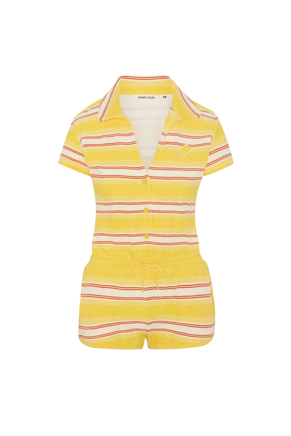 onepiece-towel-club-retro-short-jumpsuit-damen-stripe image 1