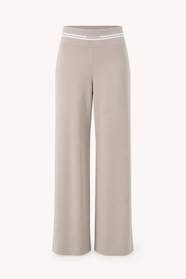 oh-april-jasmin-flared-leggings-hose-taupe-slim-fit image 1
