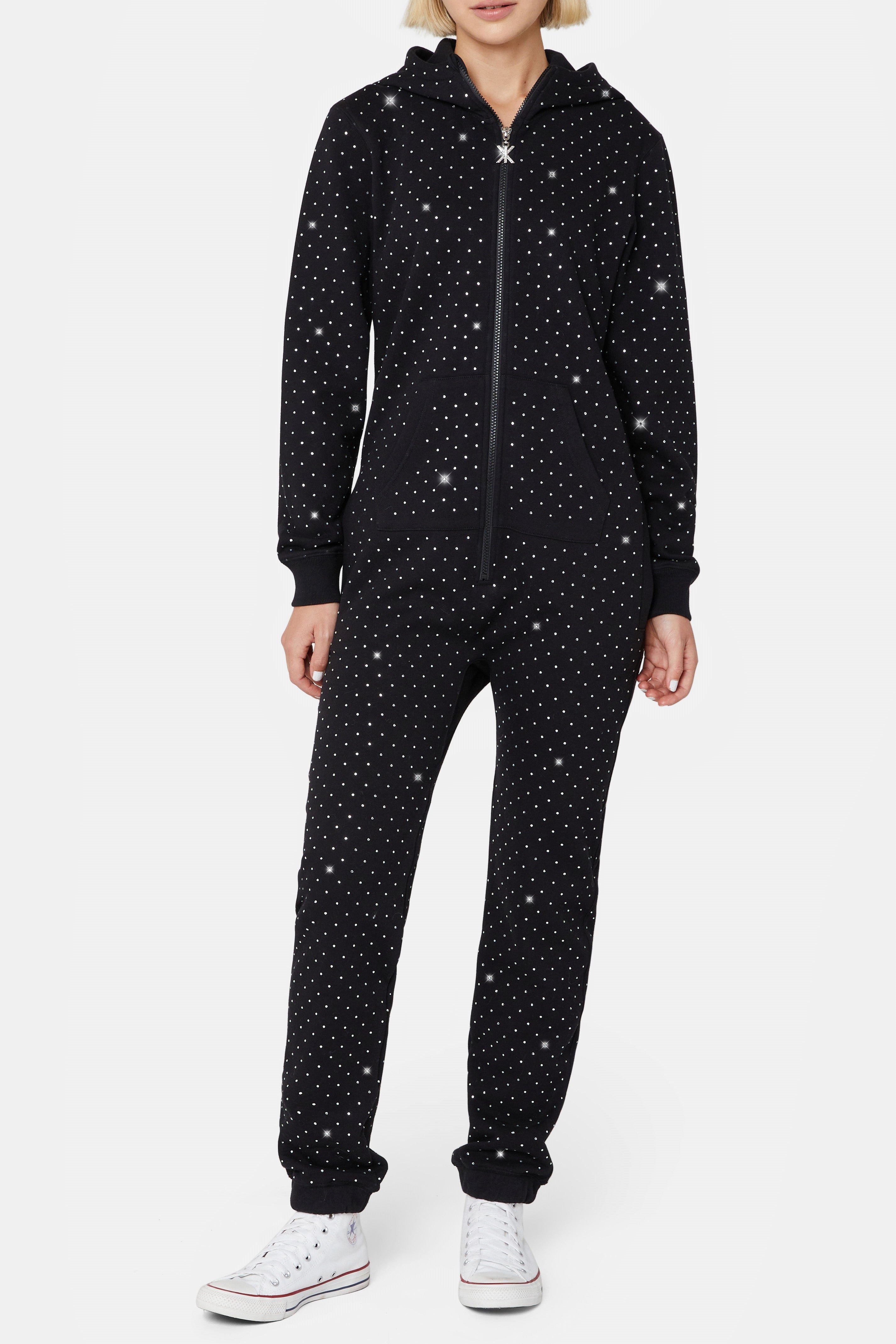 onepiece-diamonds-are-forever-jumpsuit-overall-schwarz-glitzer image 4