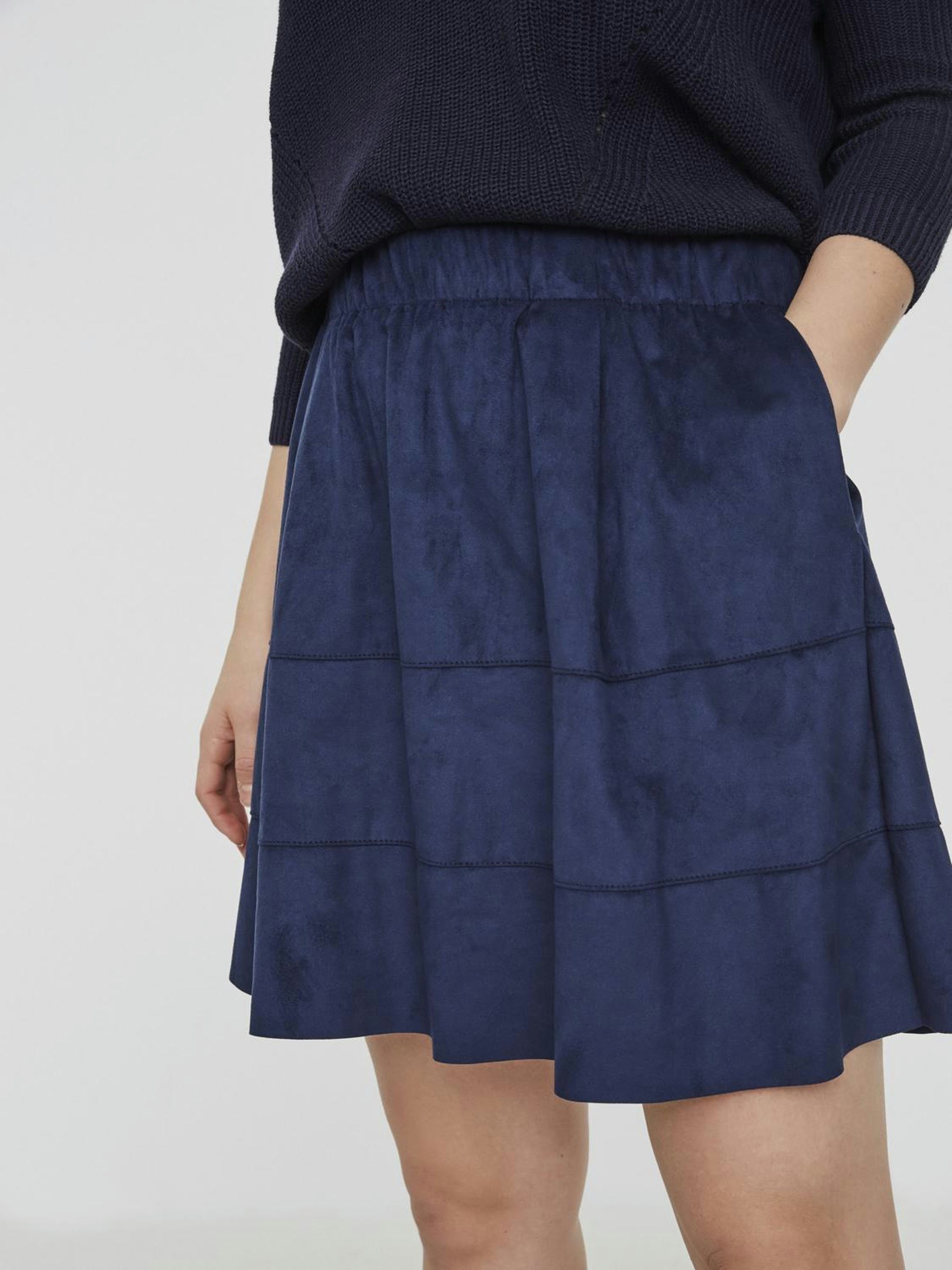 noisy-may-skirts-minirock-wildleder-optik-kurz-mit-taschen image 3