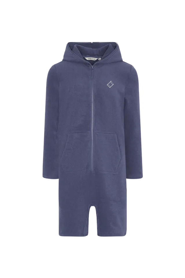 onepiece-towel-club-short-jumpsuit-damen-dusty-navy-kurz image 1