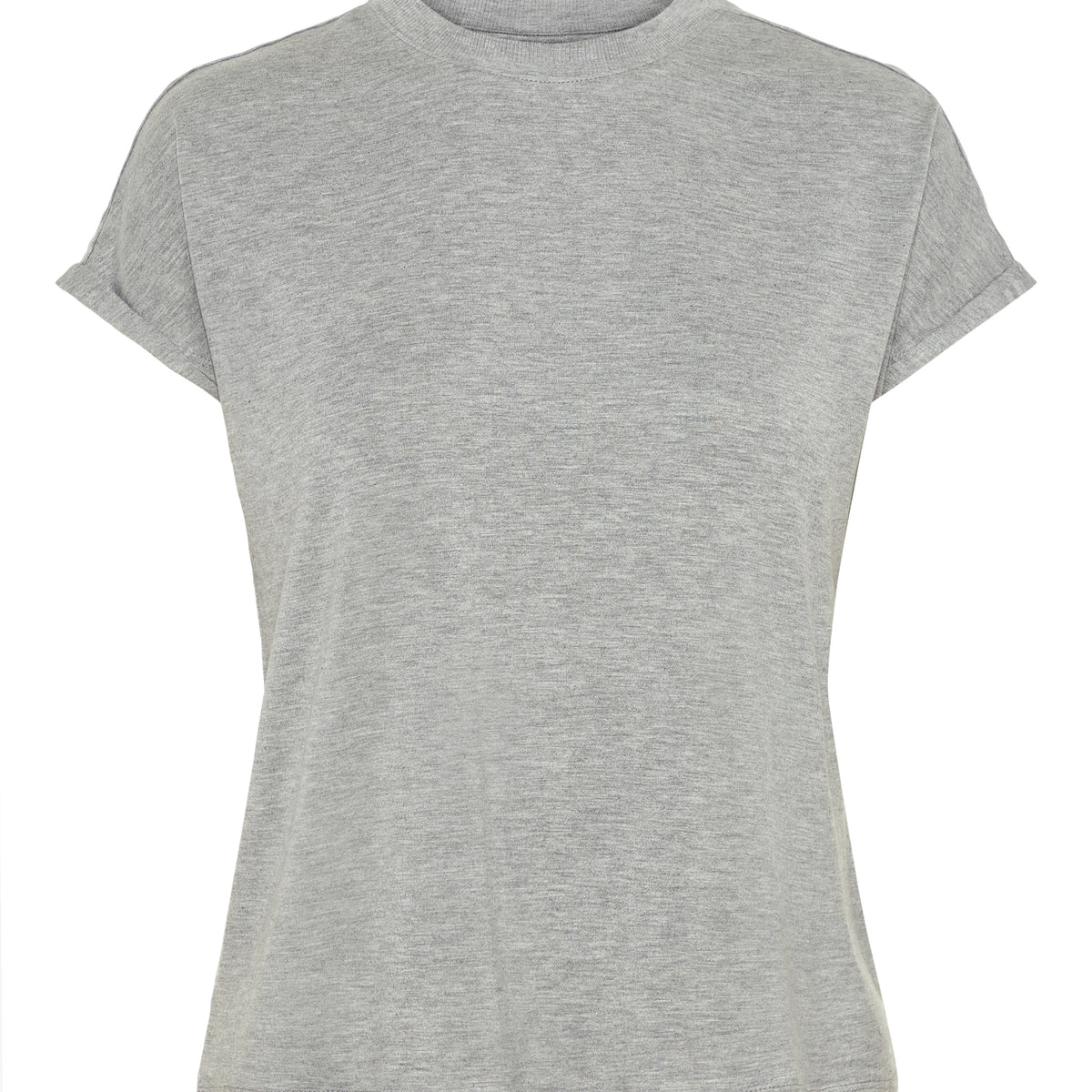 noisy-may-o-neck-t-shirt-kurzarm-viskose-regular-fit image 1