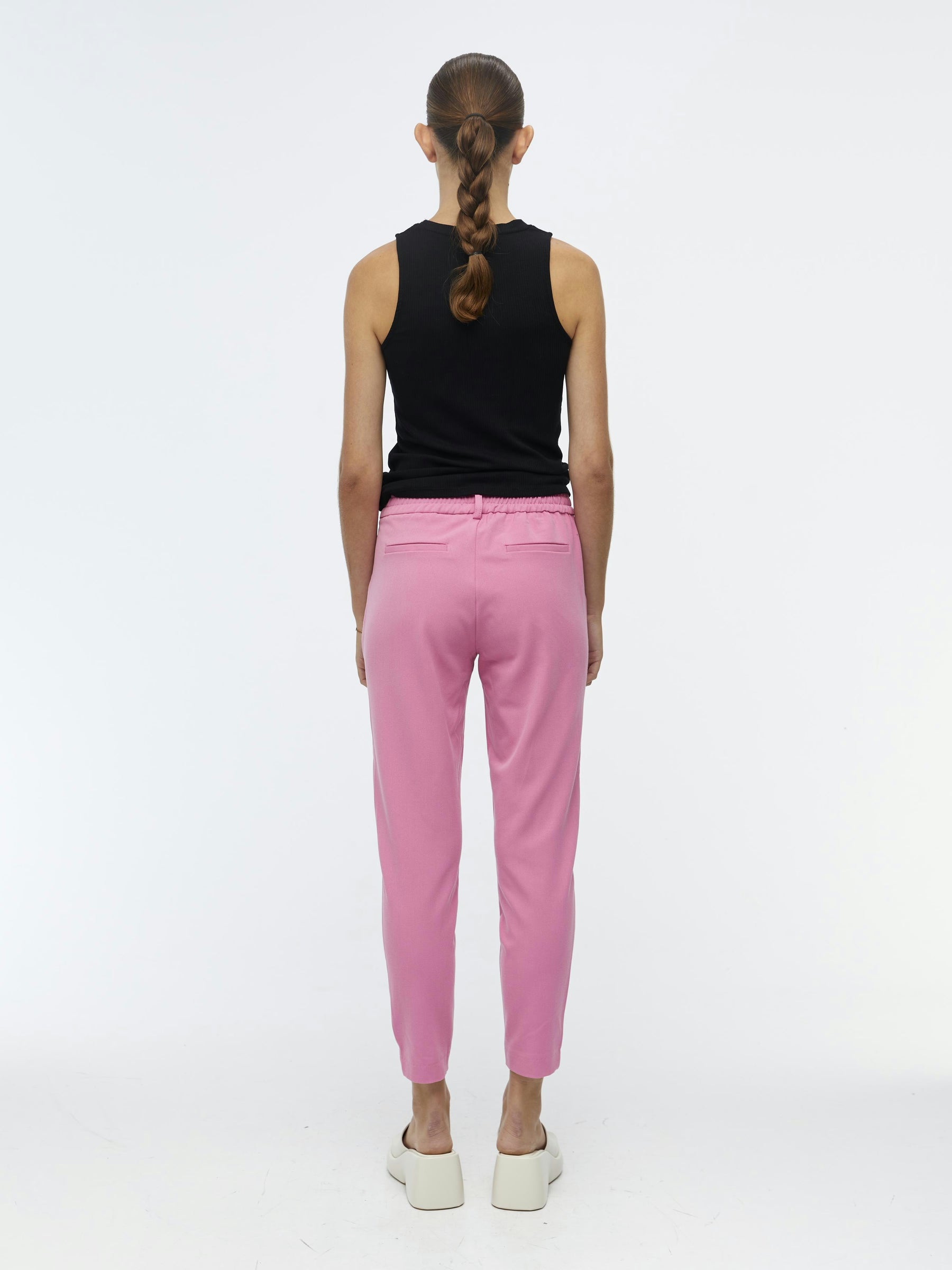 object-objlisa-hose-cropped-stretch-bundfalten image 3