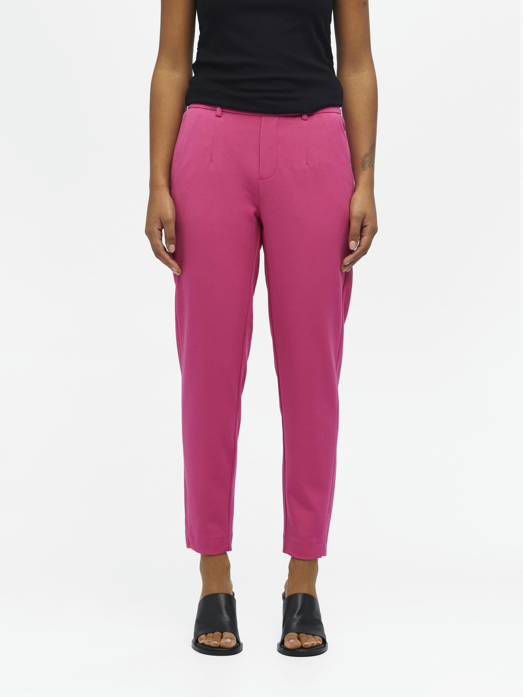 object-objlisa-anzughose-slim-fit-cropped-elastikbund image 2