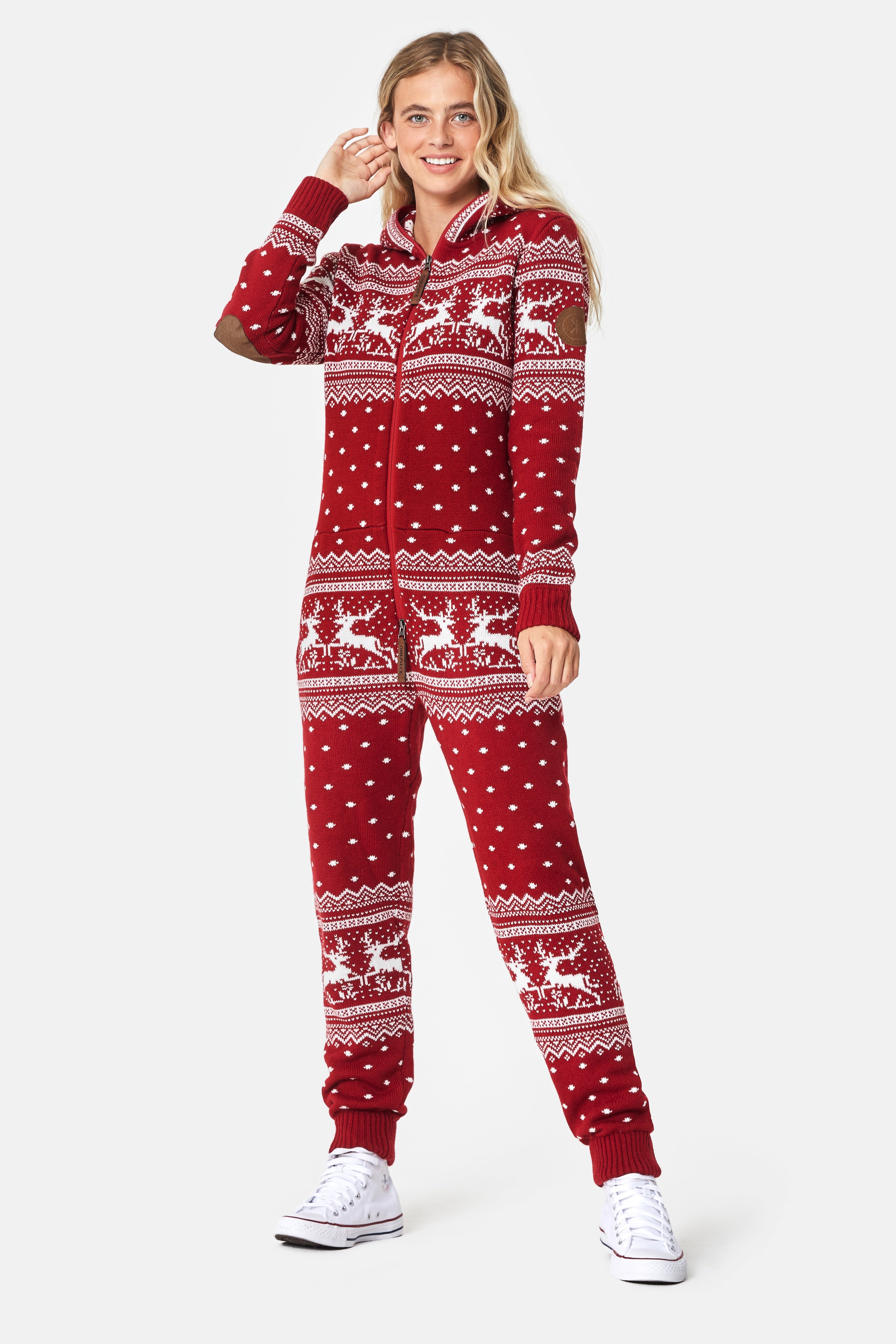 onepiece-holidays-are-coming-onesie-jumpsuit-rot-weihnacht image 2