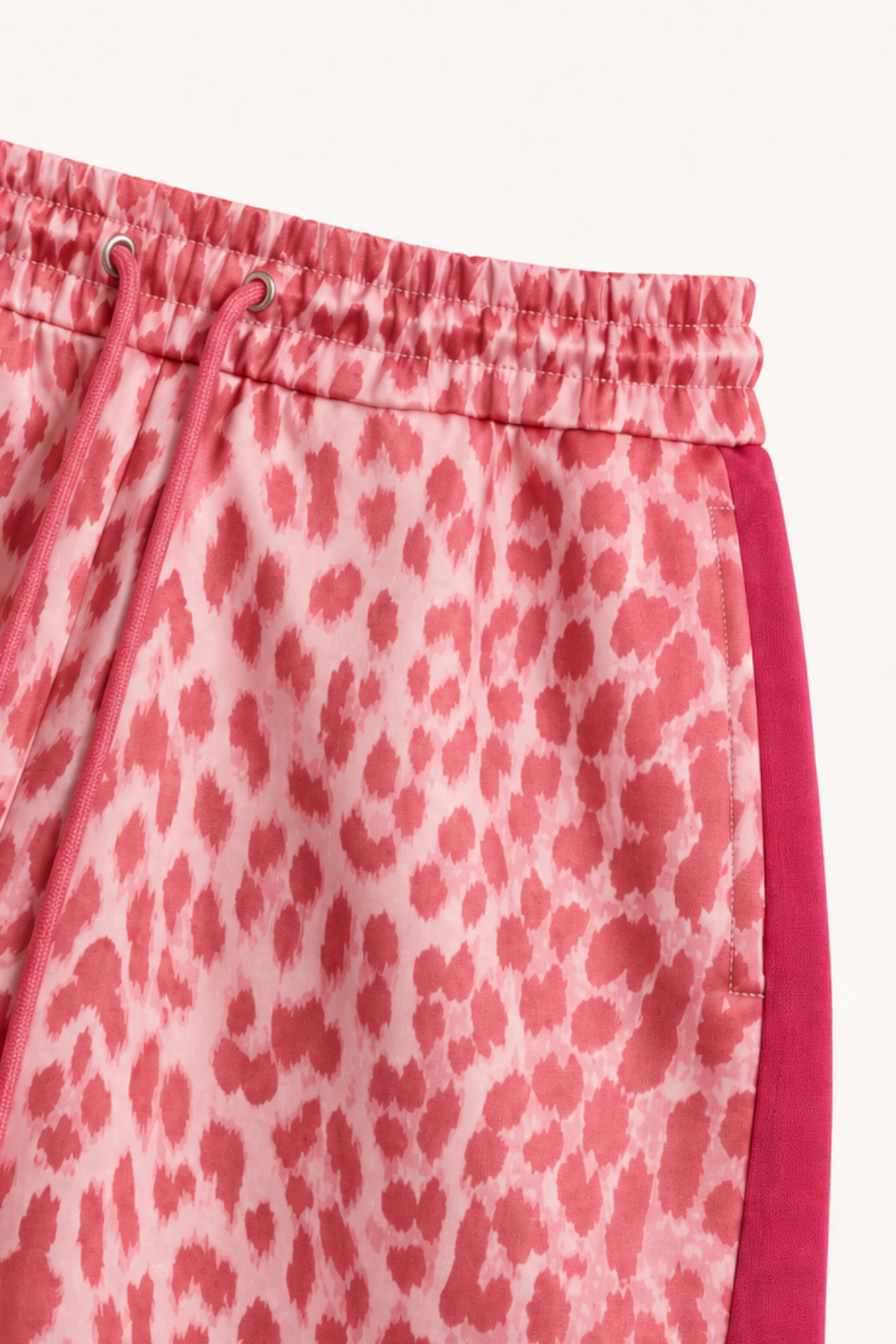 oh-april-kael-track-shorts-leo-raspberry-regular image 4