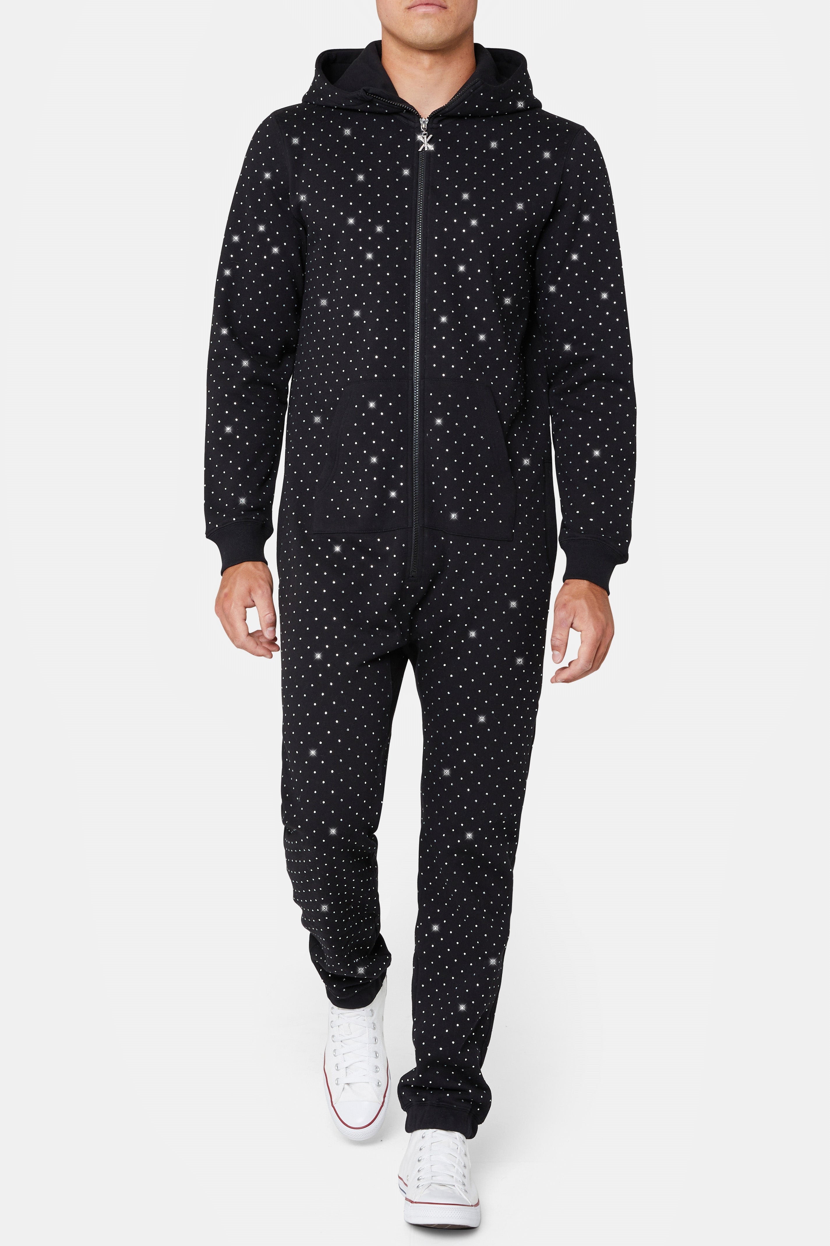 onepiece-diamonds-are-forever-jumpsuit-overall-schwarz-glitzer image 6