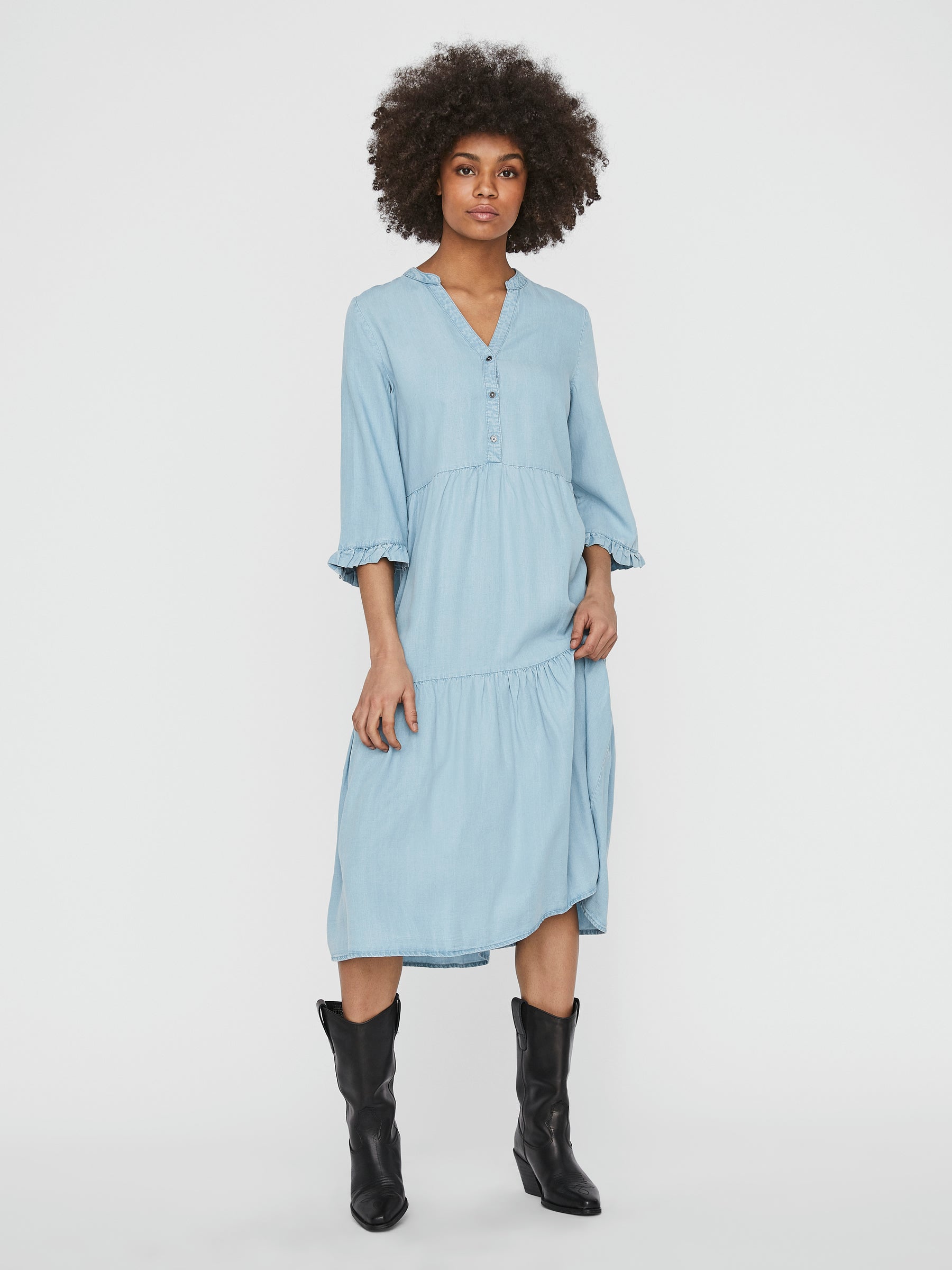 noisy-may-long-dress-langes-kleid-mit-kn-pfen-2 image 2