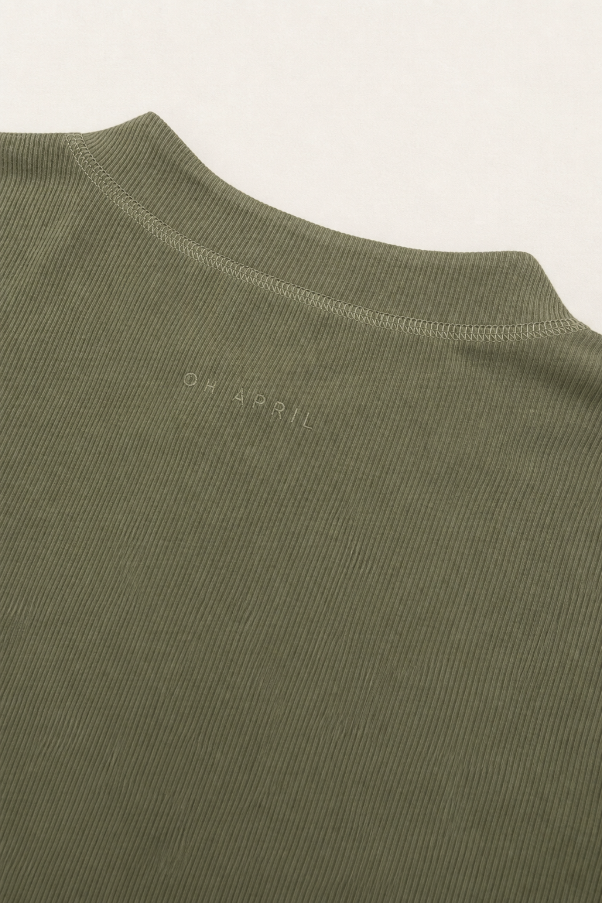 oh-april-maris-longsleeve-olive-slim-fit-modal image 4