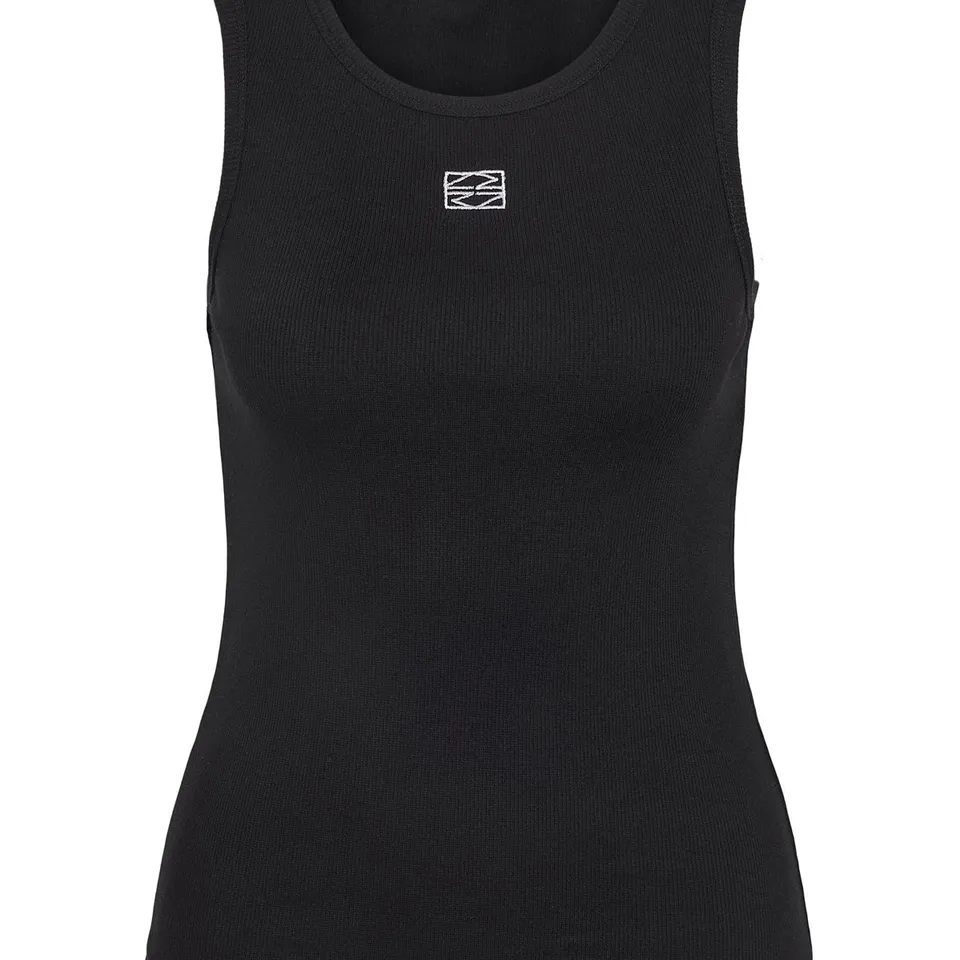 noisy-may-top-u-ausschnitt-slim-fit-stretch-rippe image 1