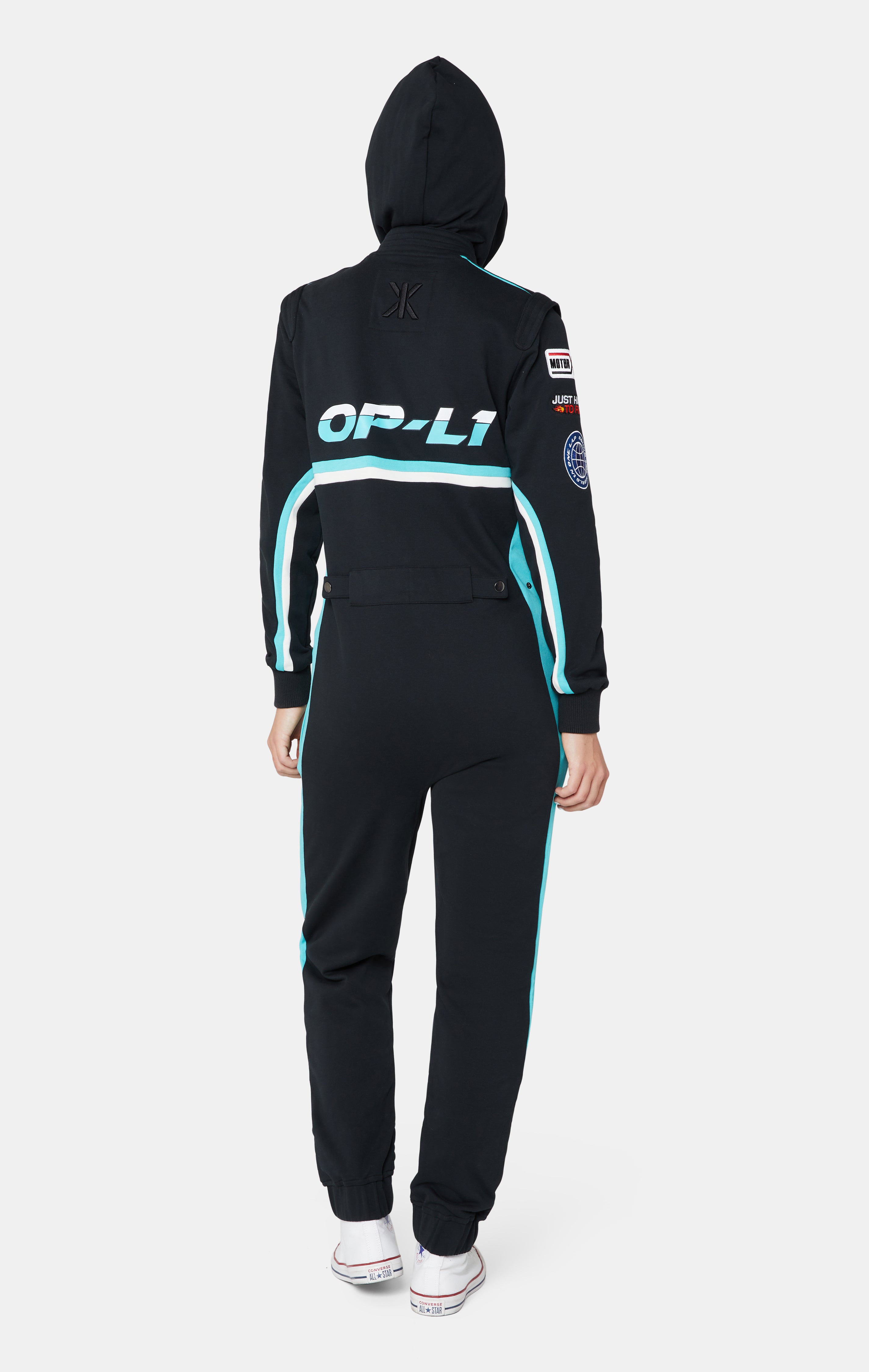 onepiece-the-race-suit-jumpsuit-black-mit-patches image 5