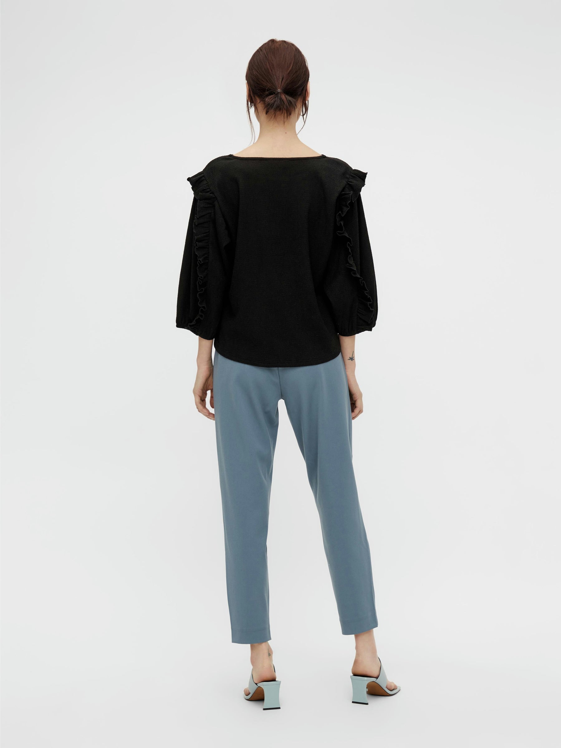 object-objlisa-slim-fit-hose-cropped-mit-stretch image 3
