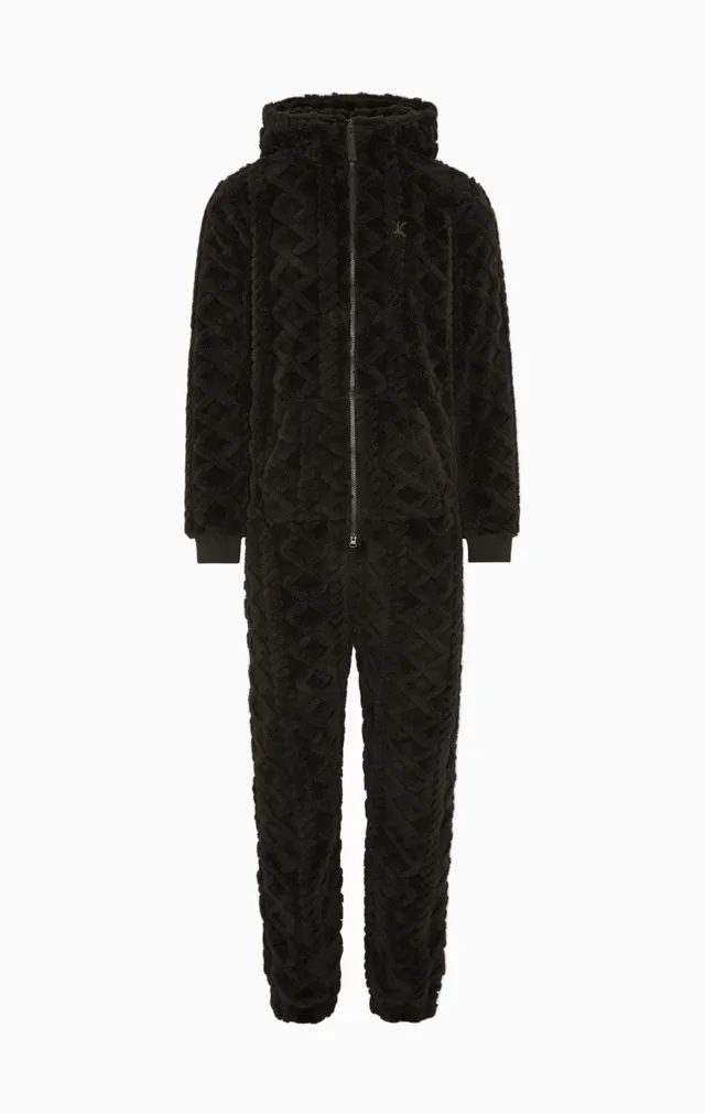 onepiece-puppy-cable-jumpsuit-overall-dunkelbraun-damen image 1