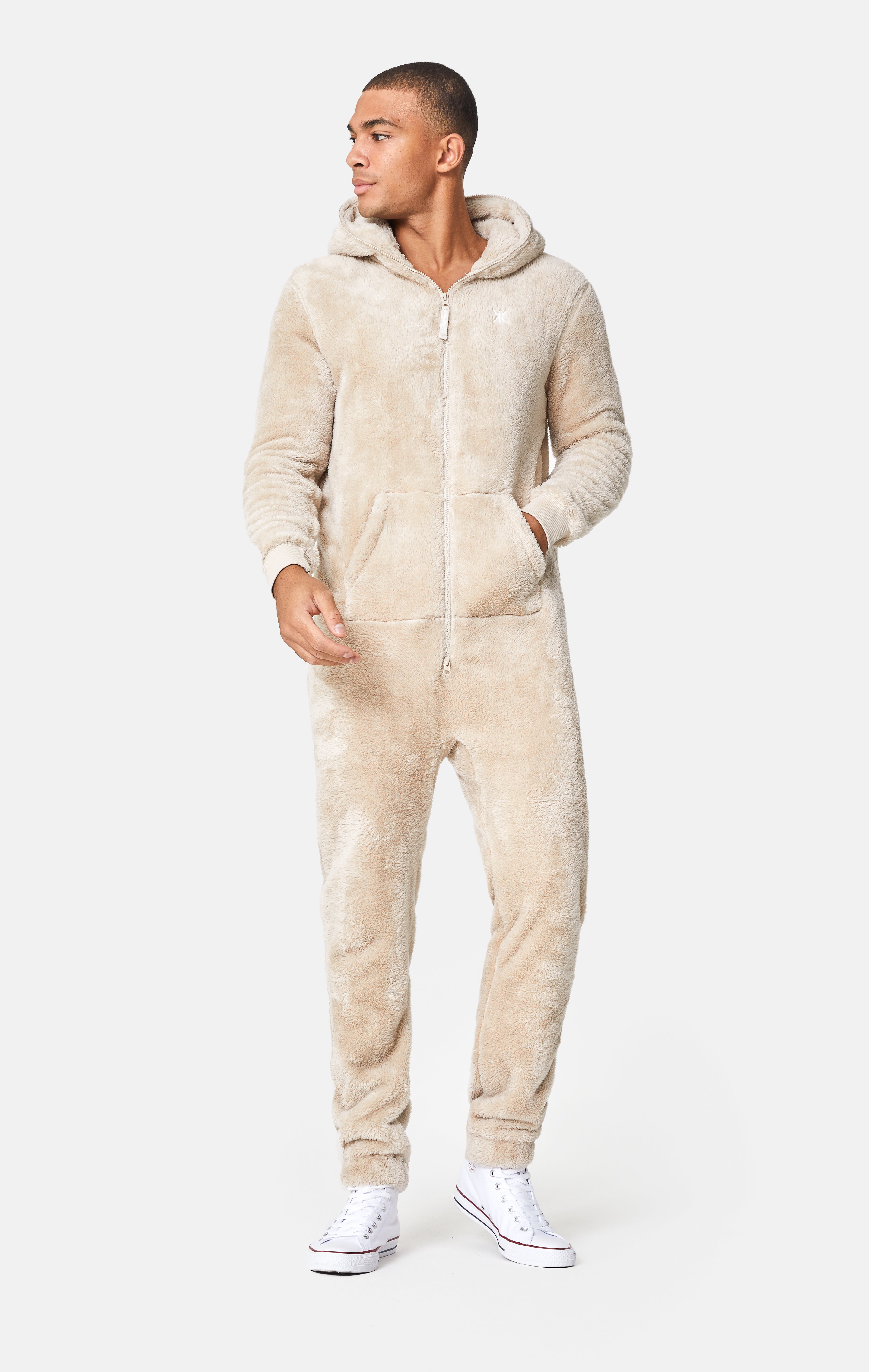 onepiece-the-puppy-jumpsuit-overall-hellbraun-fleece image 2