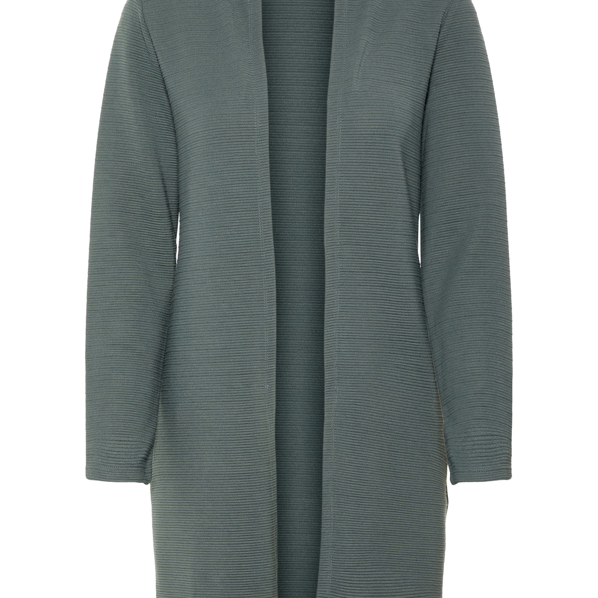 noisy-may-kardigan-lang-strickjacke-polyester-rundhals image 1