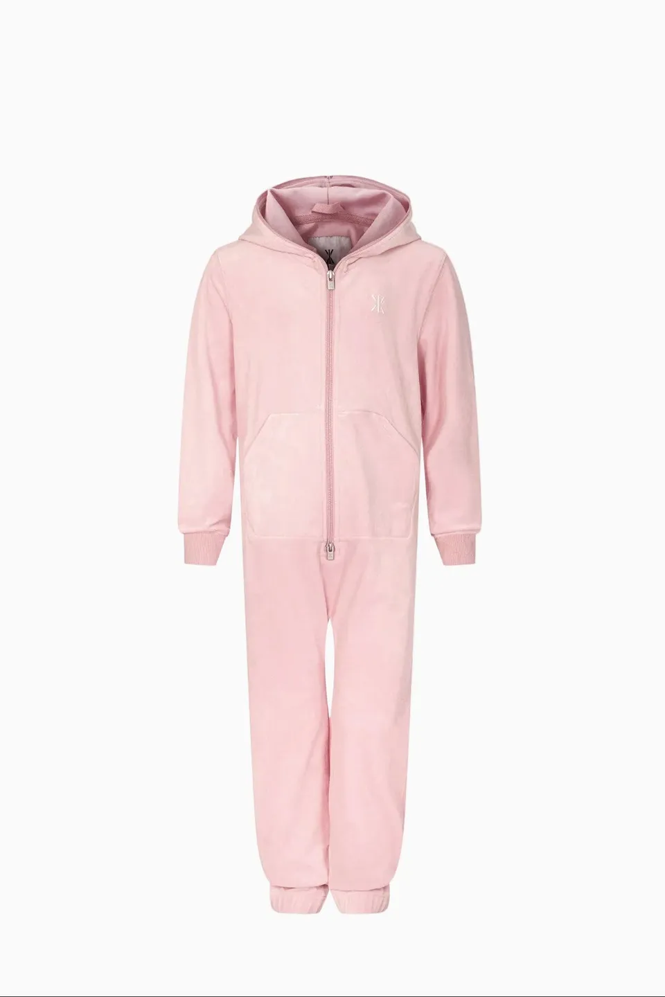 onepiece-original-velvet-kids-jumpsuit-pink-samt-122 image 1