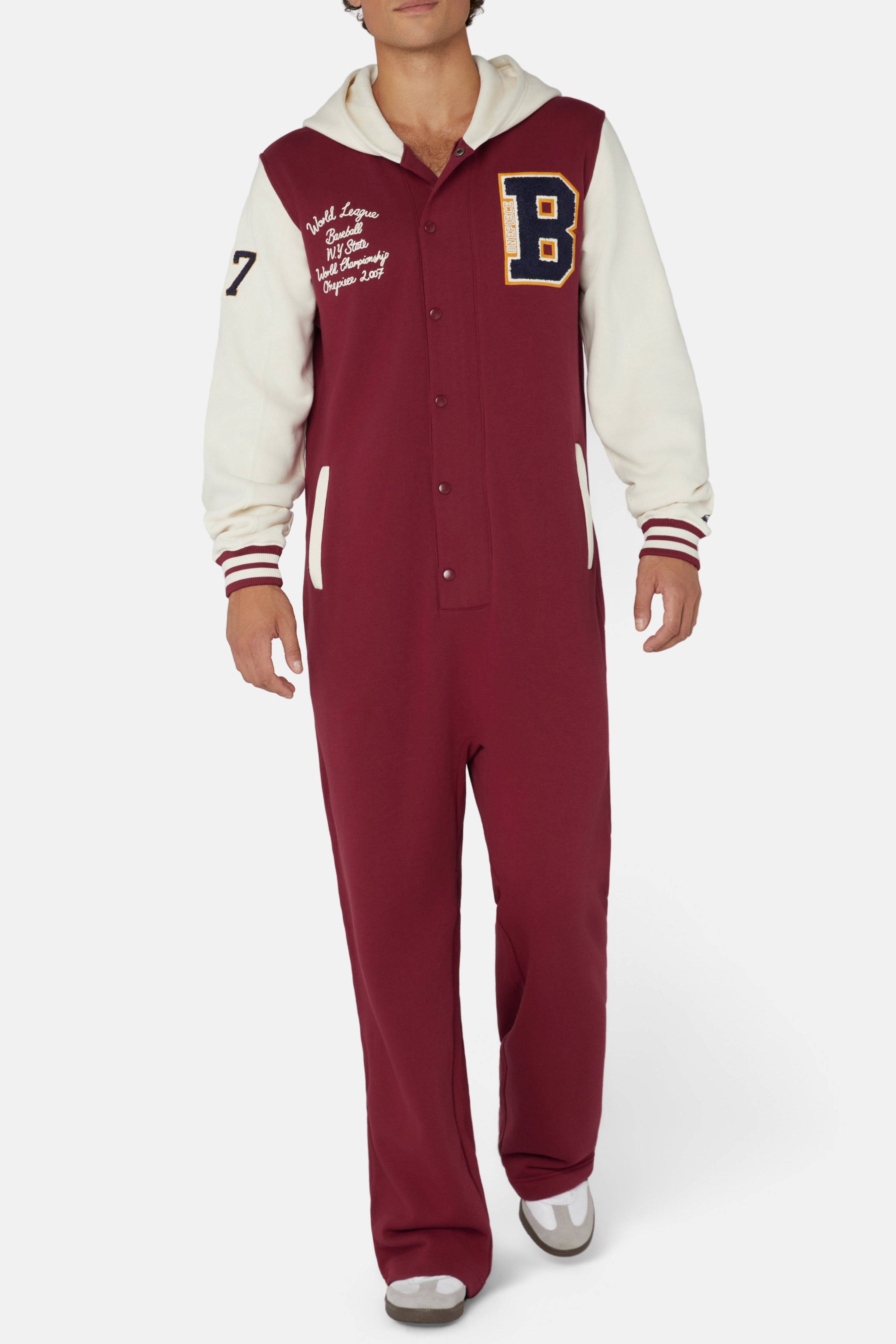 onepiece-university-jumpsuit-red-damen-overall-rot image 7