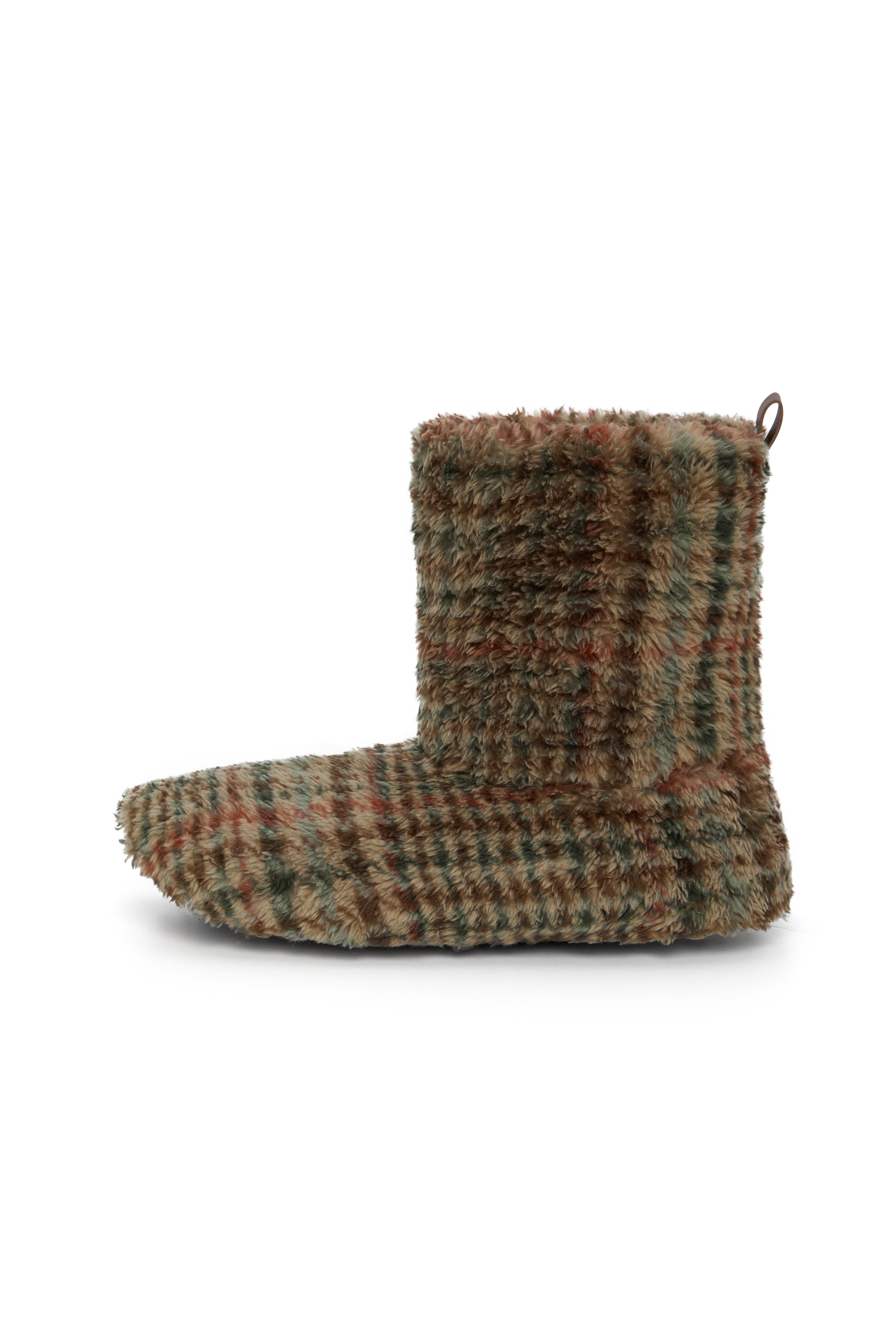 onepiece-puppy-slippers-damen-hausschuhe-braun-karo image 2