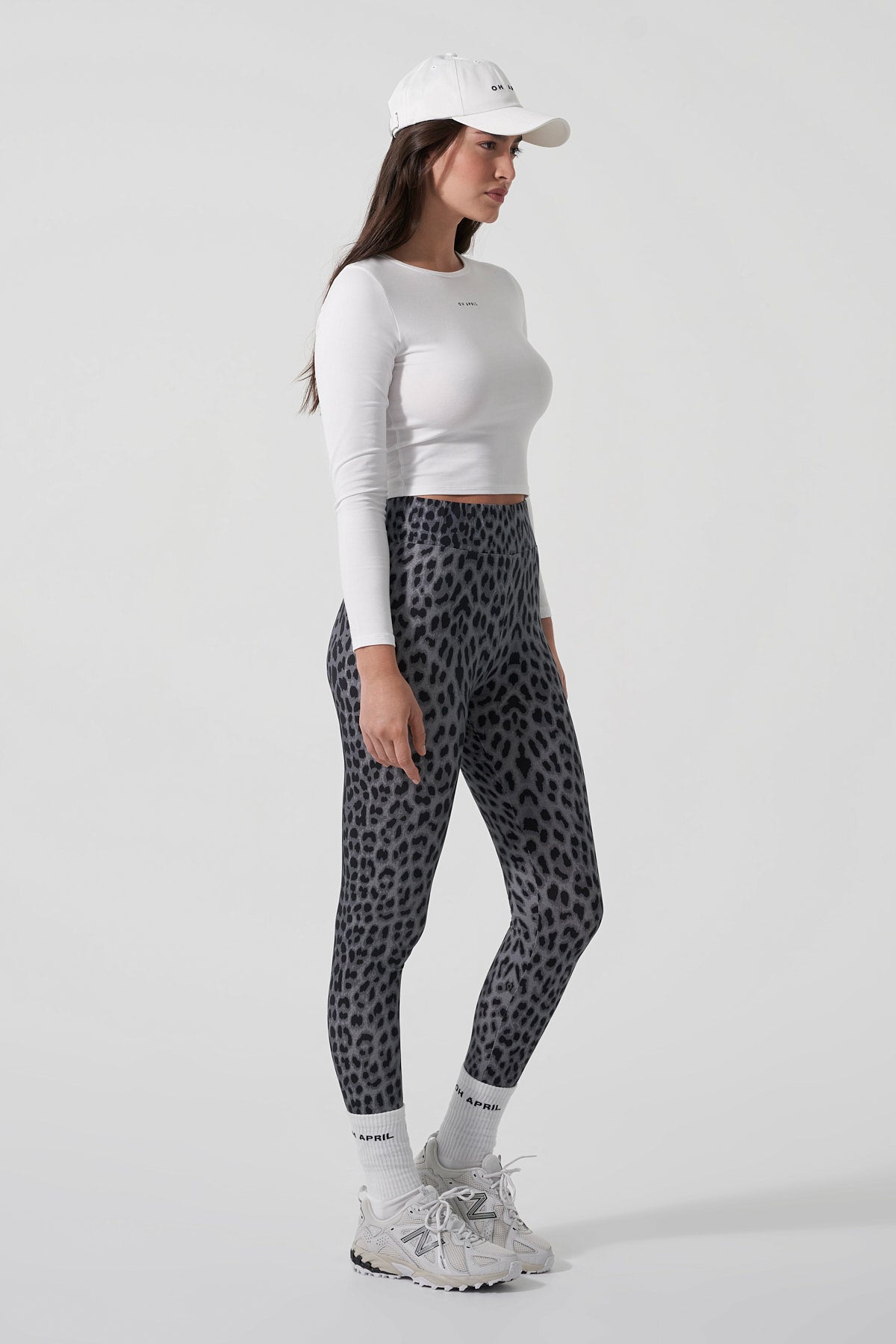 oh-april-rita-leggings-leo-grey-hose-grau-baumwolle image 4