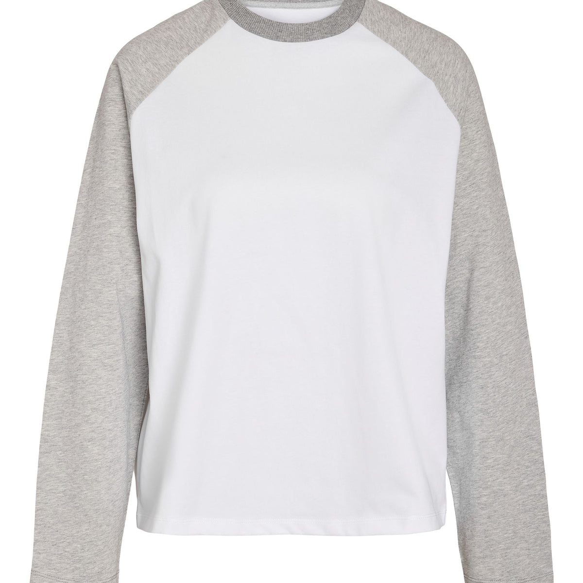 noisy-may-nmember-langarmshirt-colorblock-relaxed-fit image 1