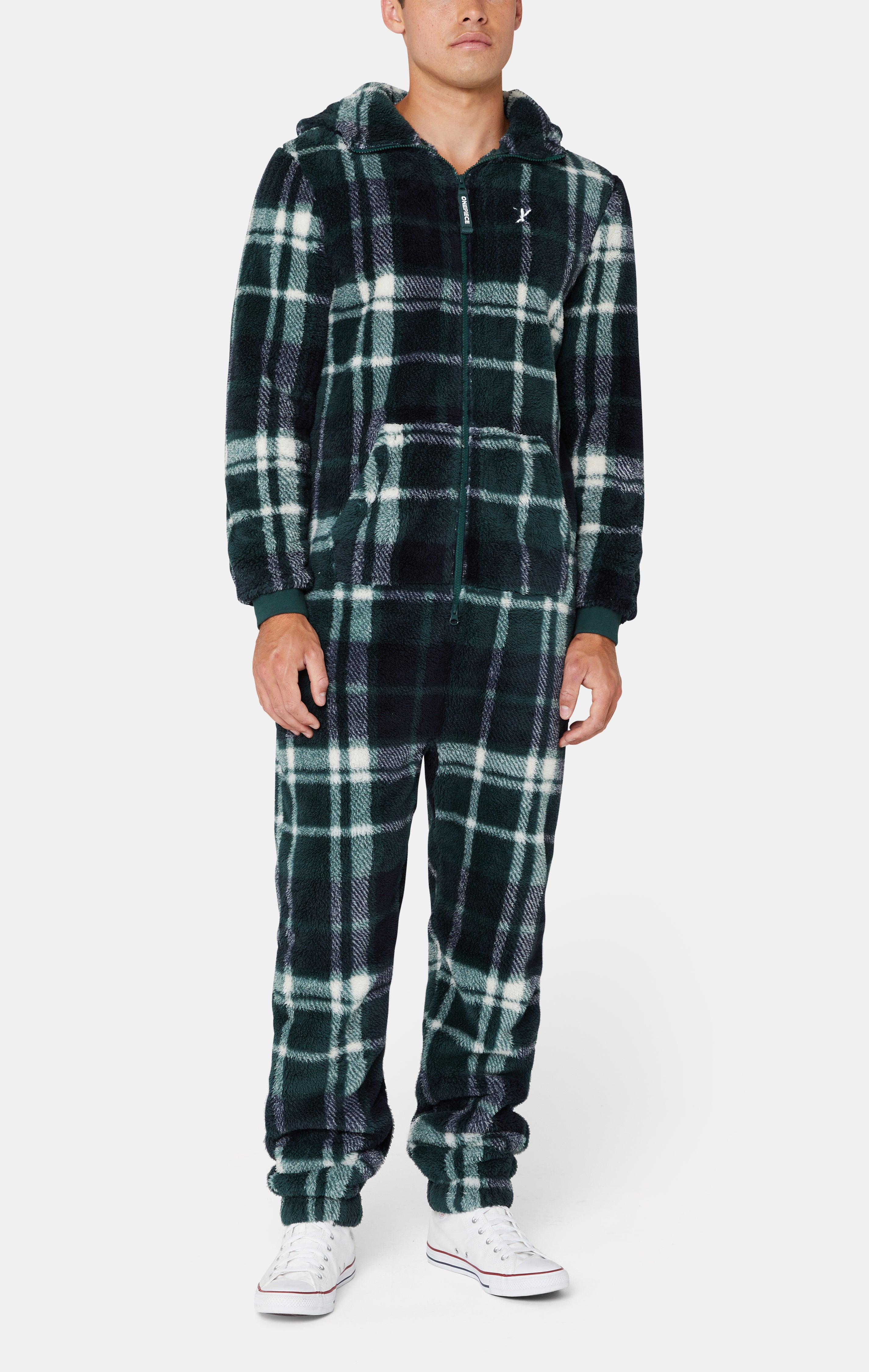 onepiece-puppy-jumpsuit-3-0-damen-green-check-fleece image 5