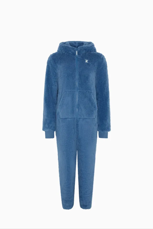 onepiece-puppy-kids-jumpsuit-blau-kinder-overall-98-146 image 1