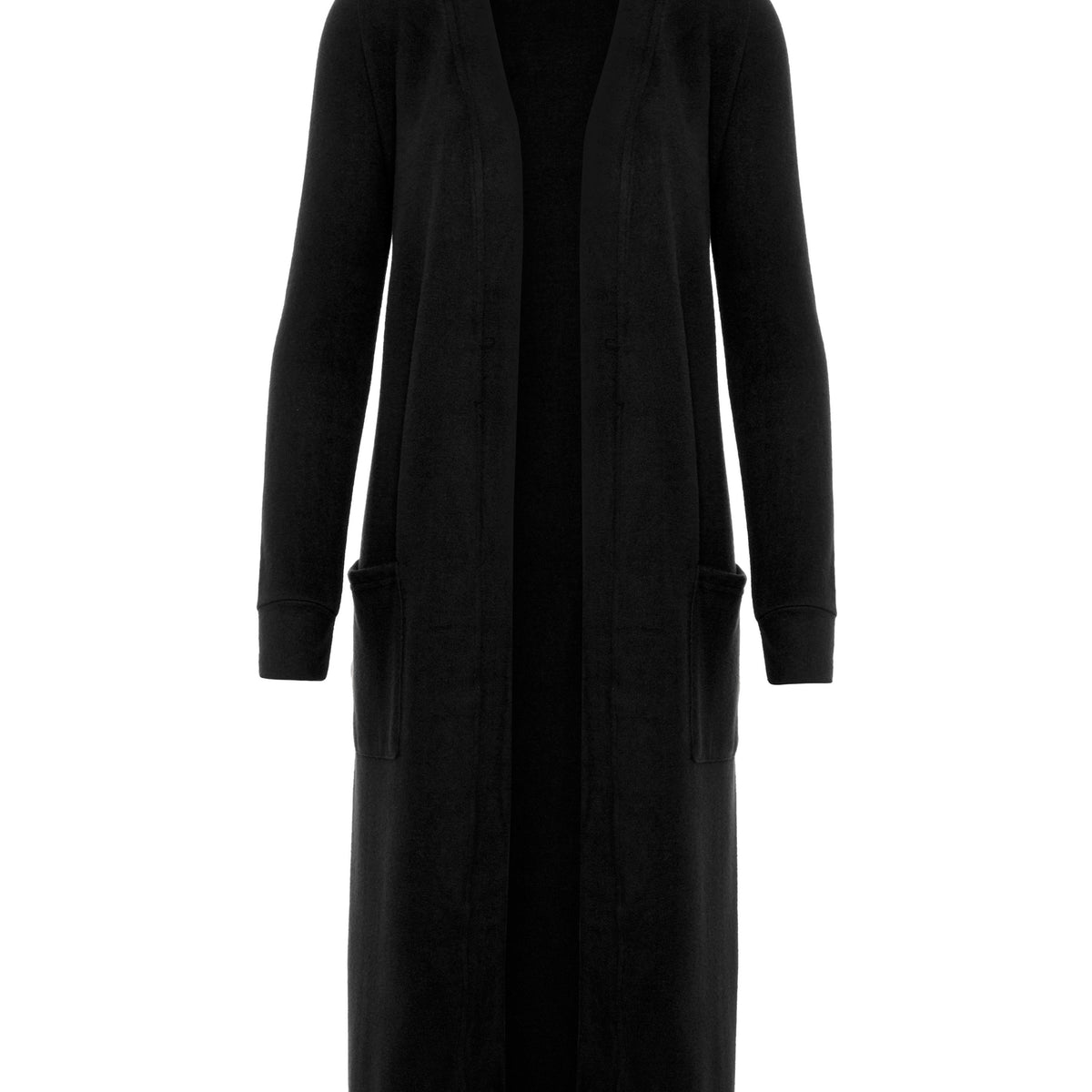 noisy-may-cardigan-lang-strickjacke-damen-offen-taschen-4 image 1