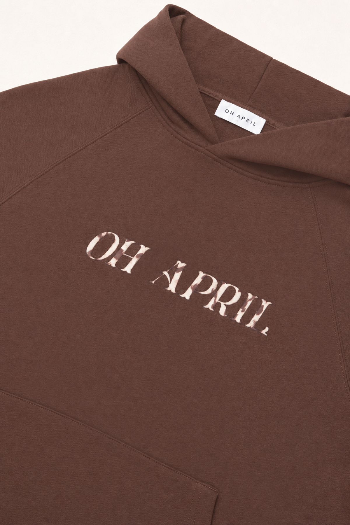 oh-april-bf-hoodie-raglan-cow-dark-brown-oversized image 4