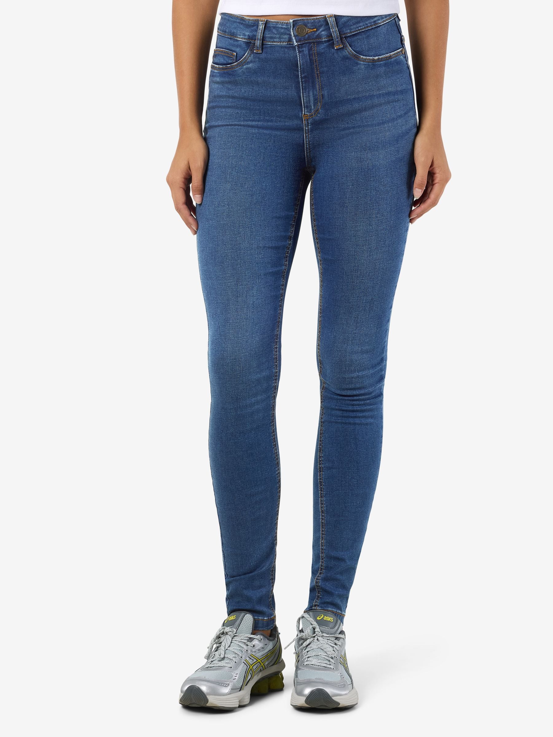 noisy-may-nmcallie-skinny-jeans-high-waist-stretch image 3