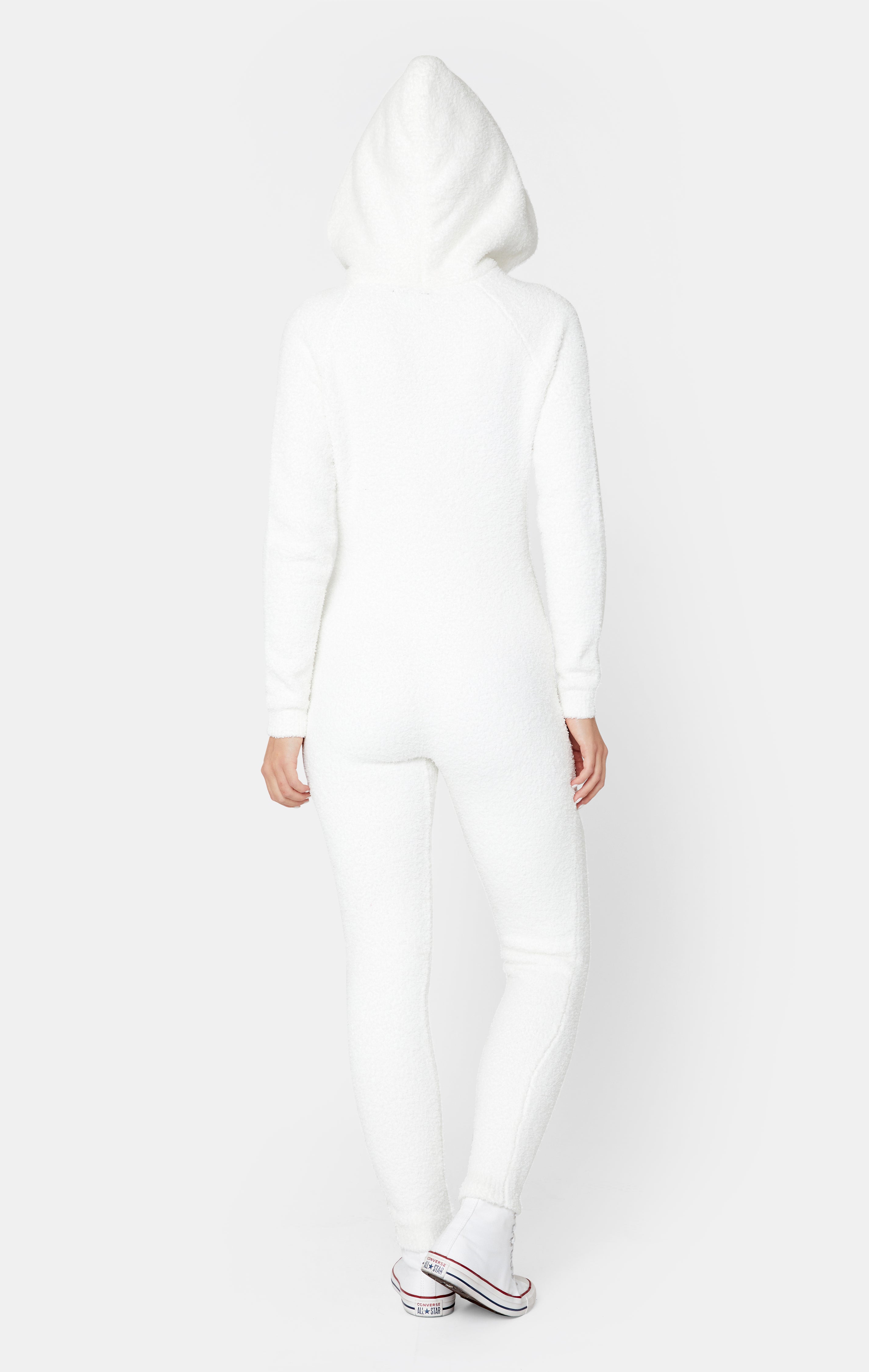 onepiece-chenille-jumpsuit-damen-overall-off-white image 3
