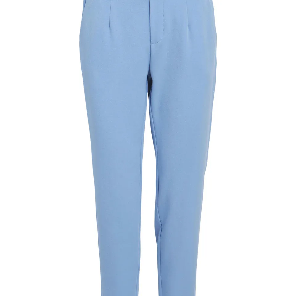 object-objlisa-slim-stoffhose-cropped-mit-bundfalten-5 image 1