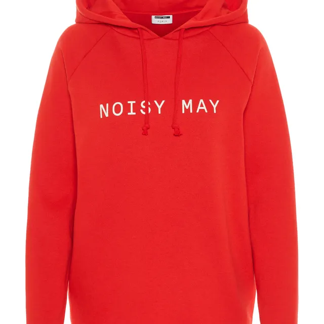 noisy-may-hoodie-kapuzenpullover-loose-fit-mit-print image 1