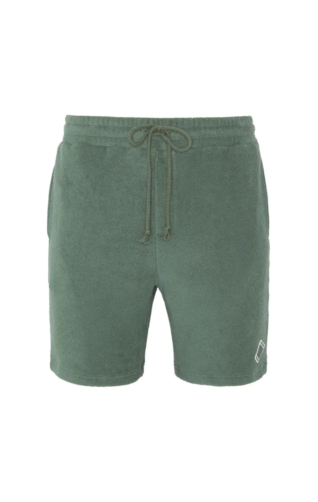 onepiece-towel-club-shorts-frottee-shorts-dusty-green image 1