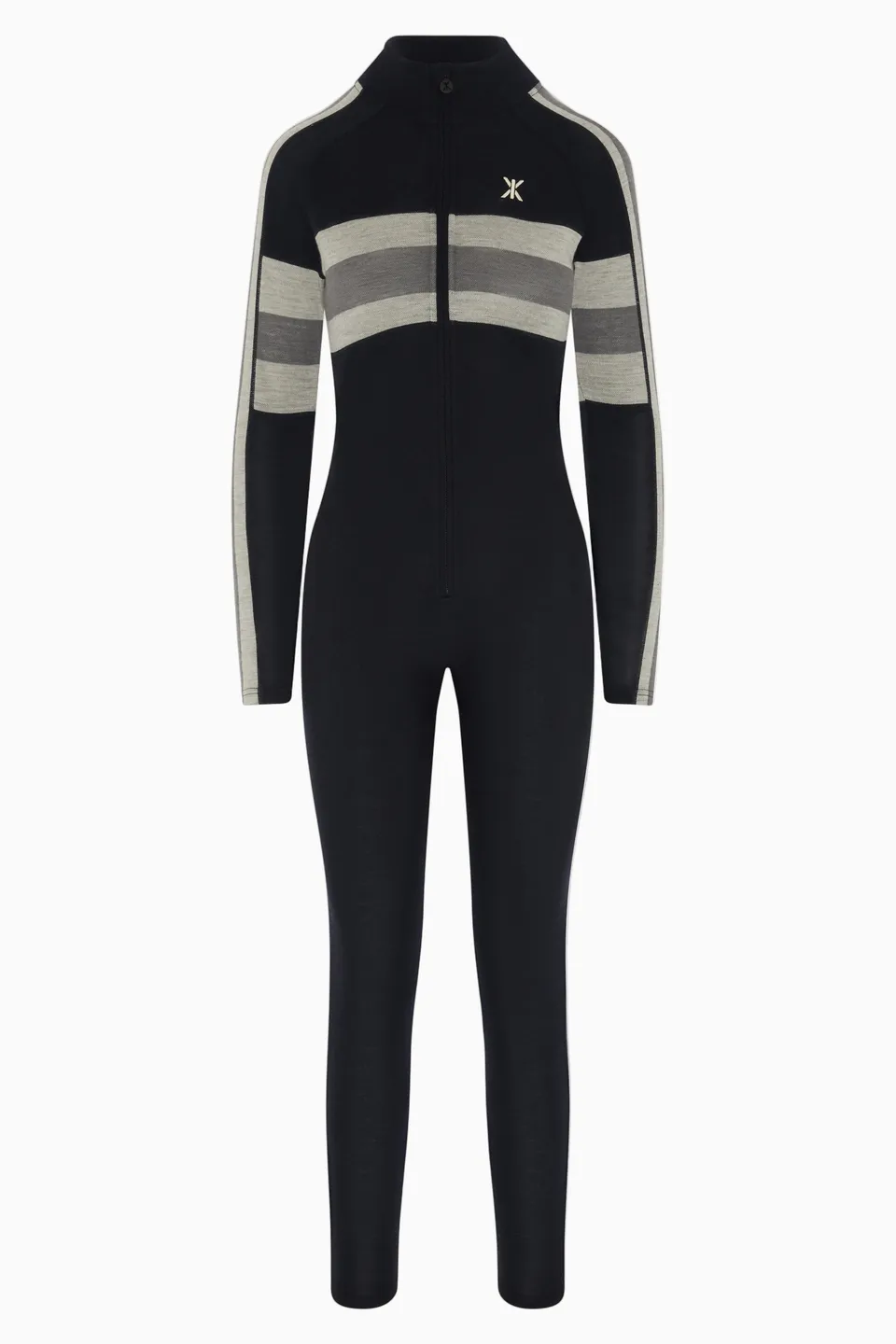onepiece-baselayer-fitted-jumpsuit-damen-schwarz-wei-merino image 1