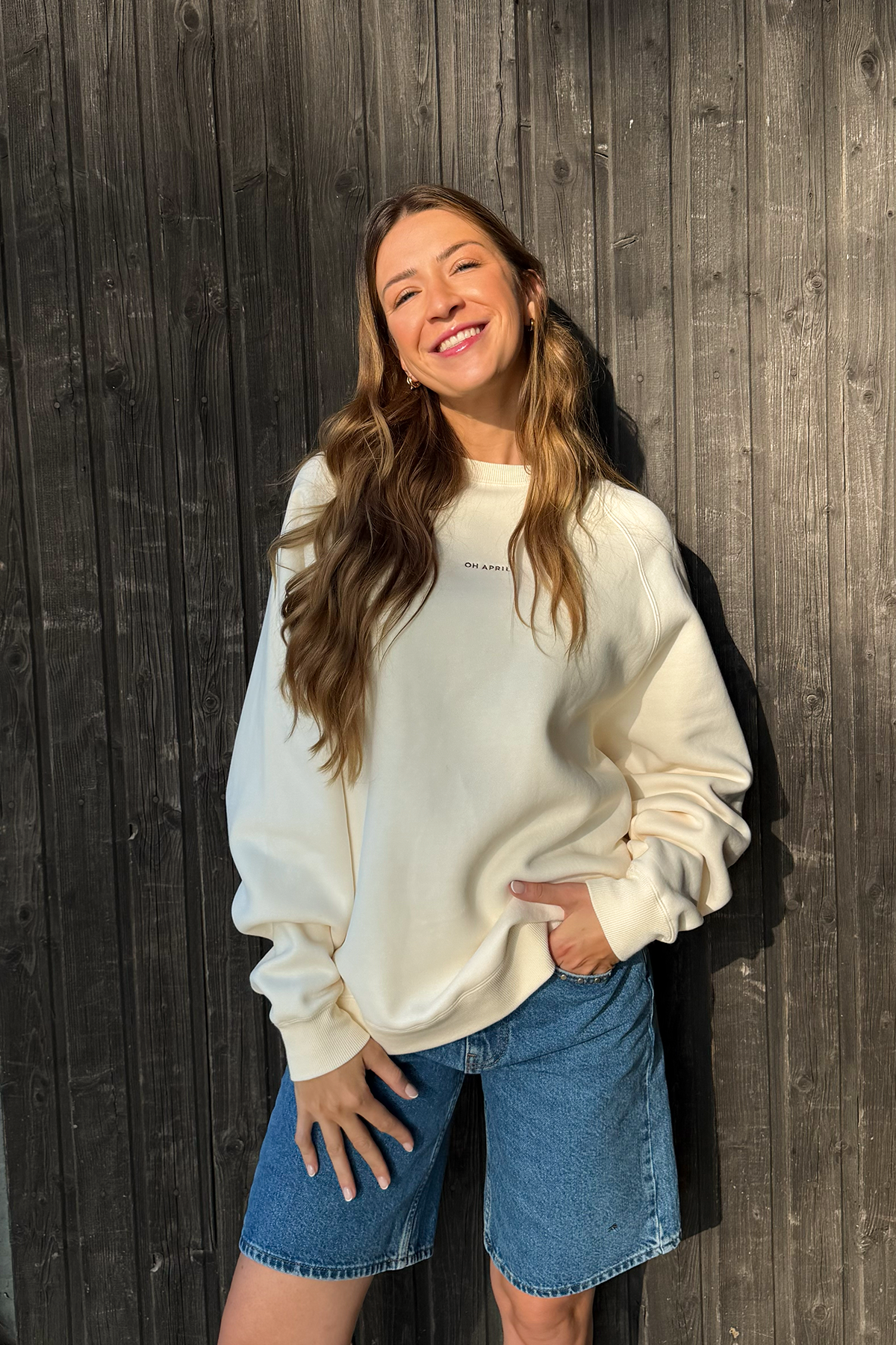 oh-april-ov-sweater-raglan-cowgirl-era-off-white image 6