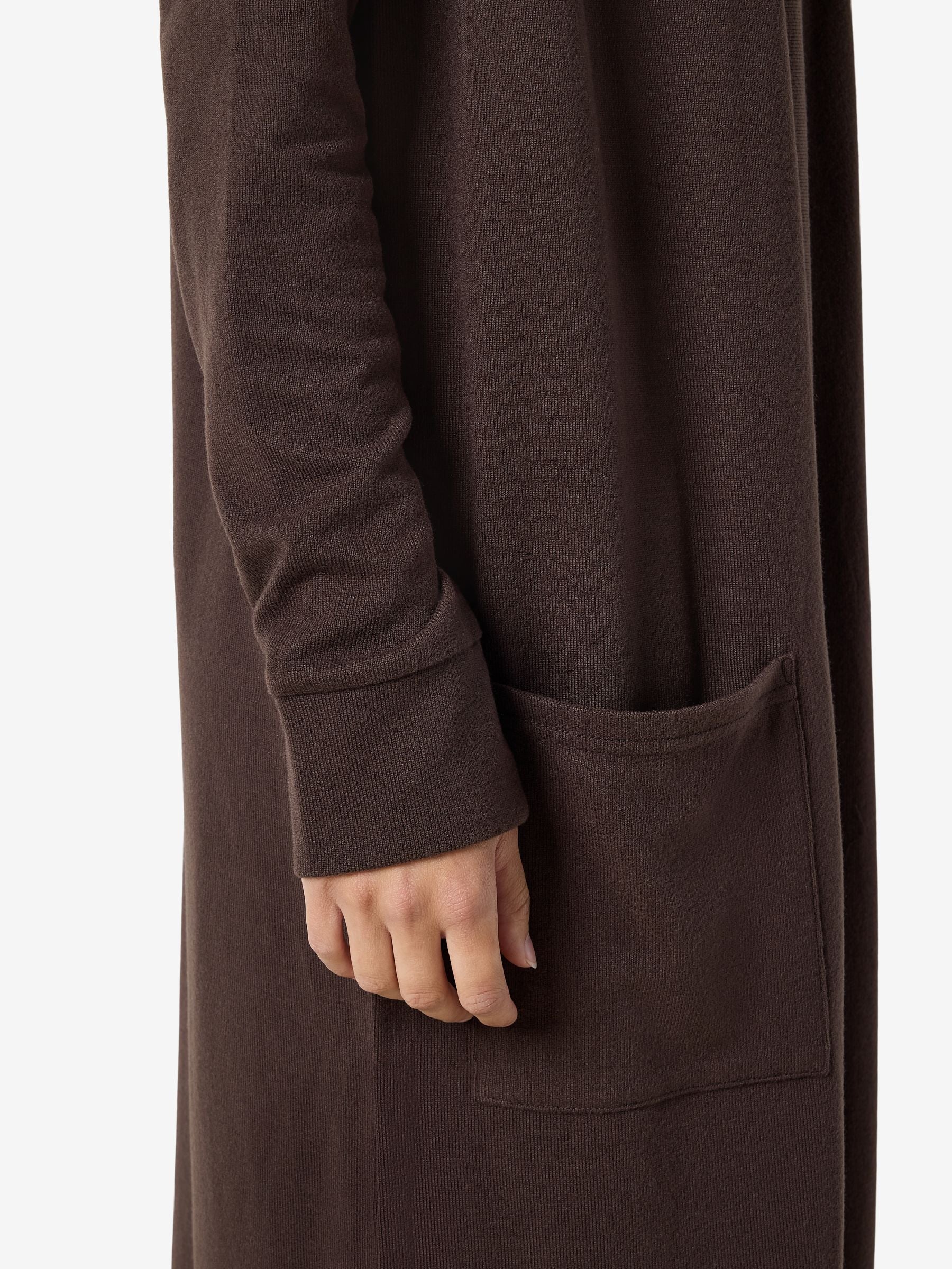noisy-may-langer-cardigan-strickjacke-offen-mit-taschen-6 image 5