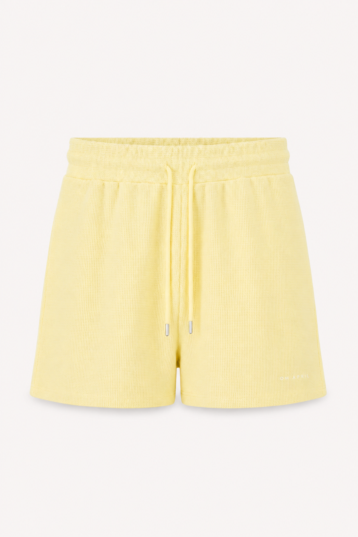 oh-april-elow-piqu-shorts-butter-yellow-shorts-baumwolle image 1